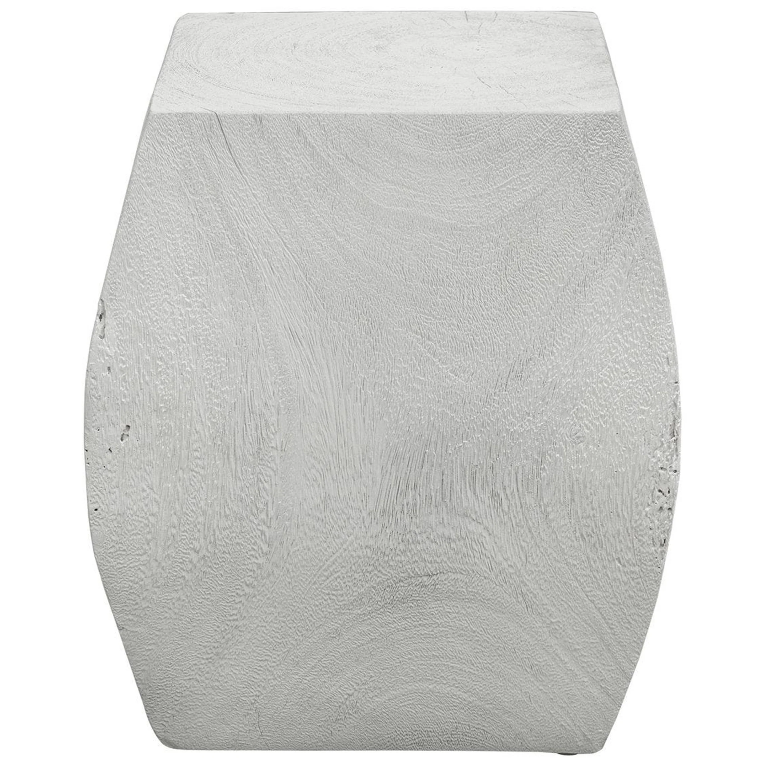 Grove Accent Stool, Ivory - Image 2