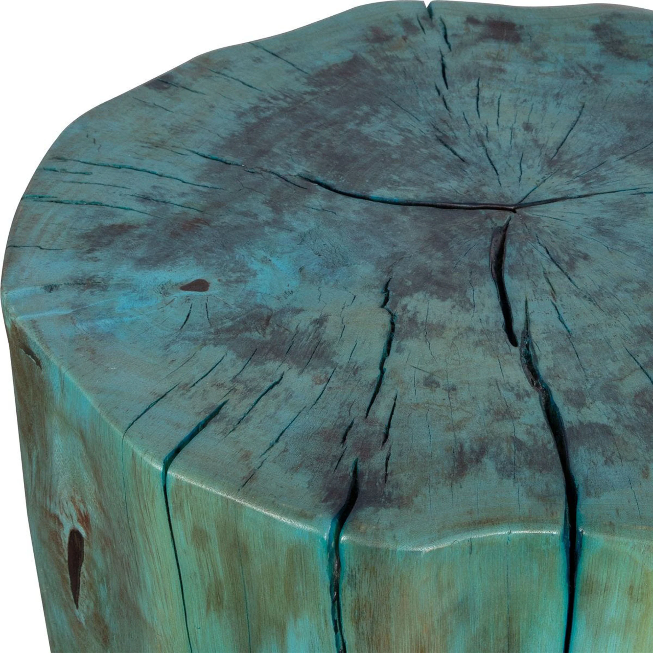 Habitat Accent Stool, Blue - Image 4