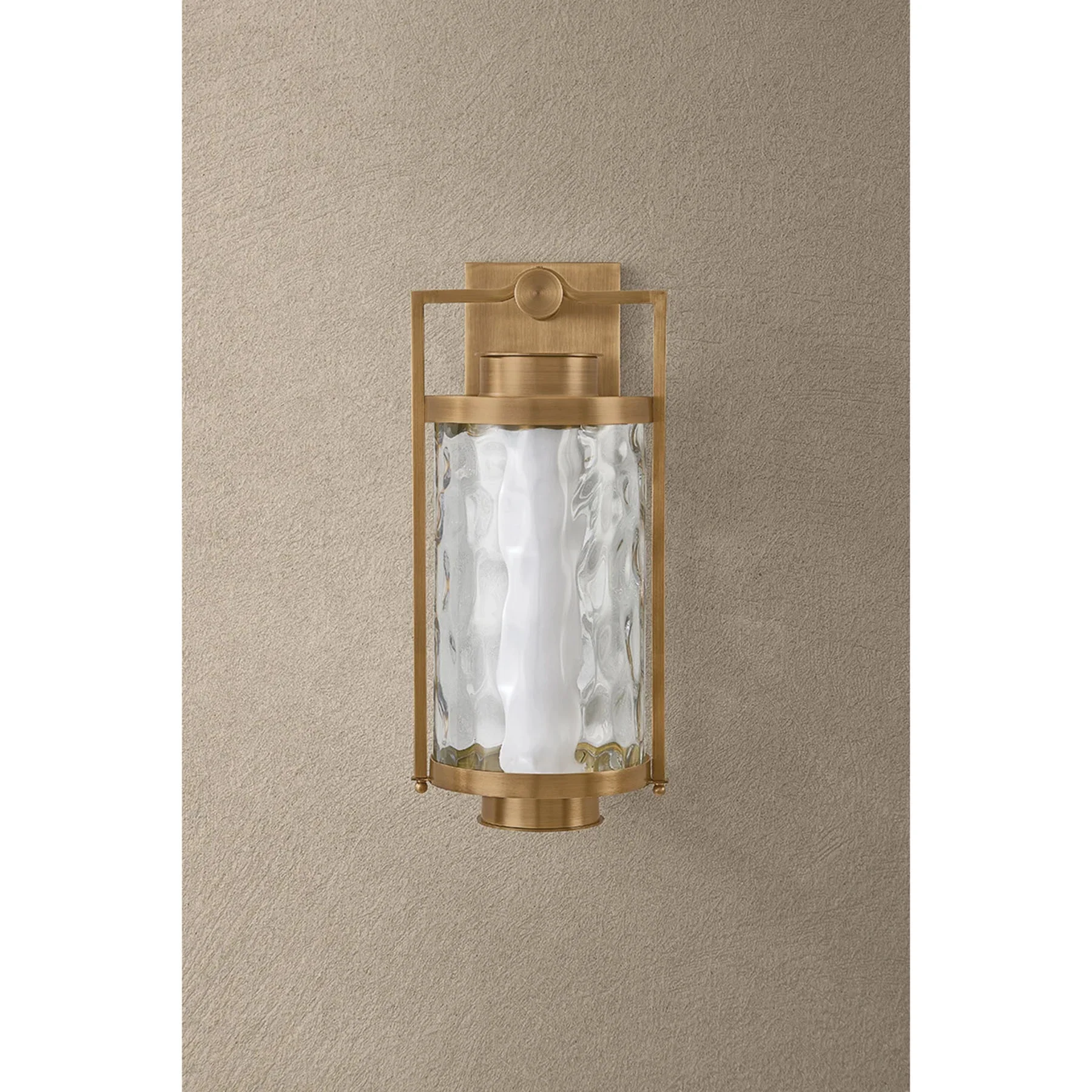 Haddock Wall Sconce, Patina Brass - Image 6