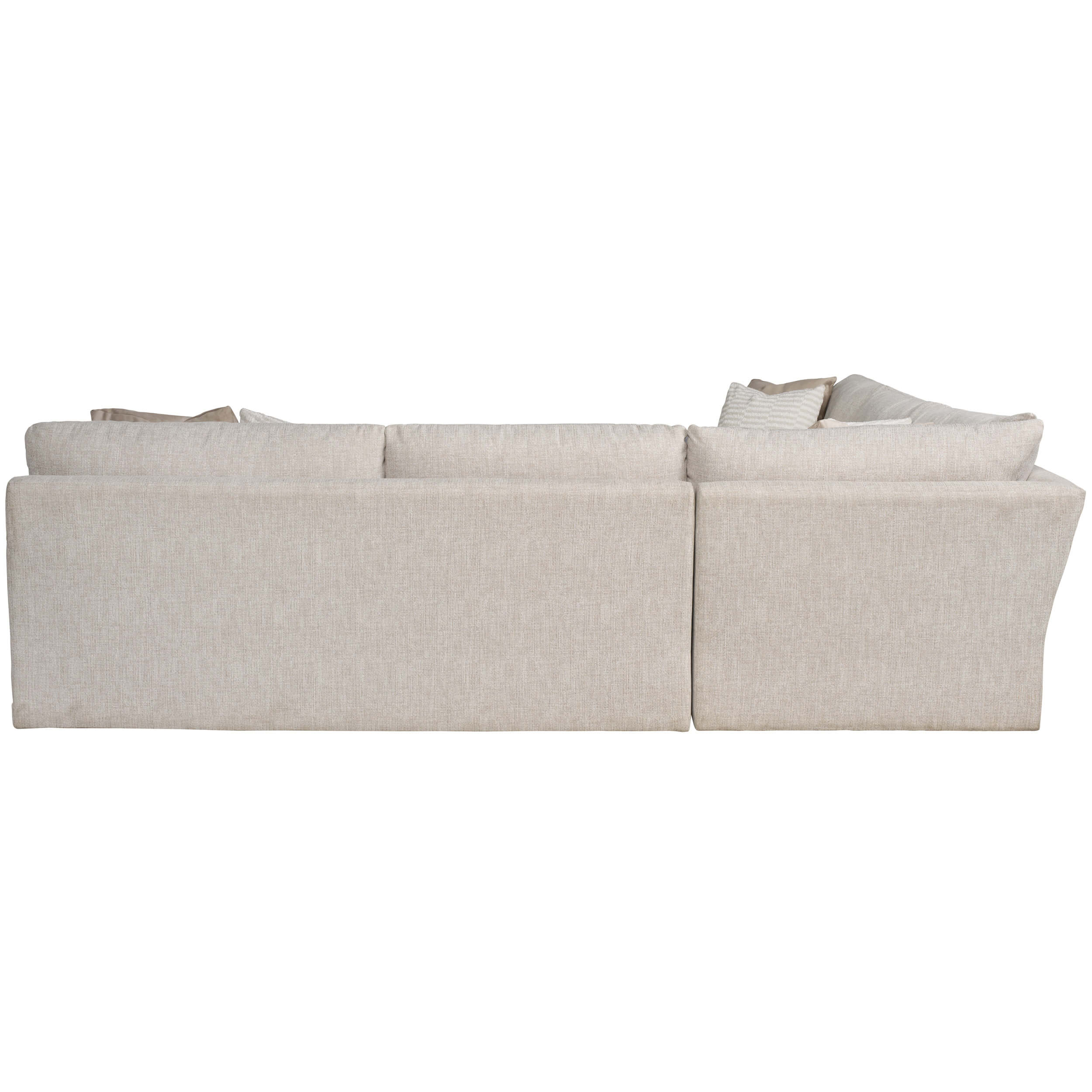Hadlee 3 Piece Sectional, Tweed Sisal - Image 3
