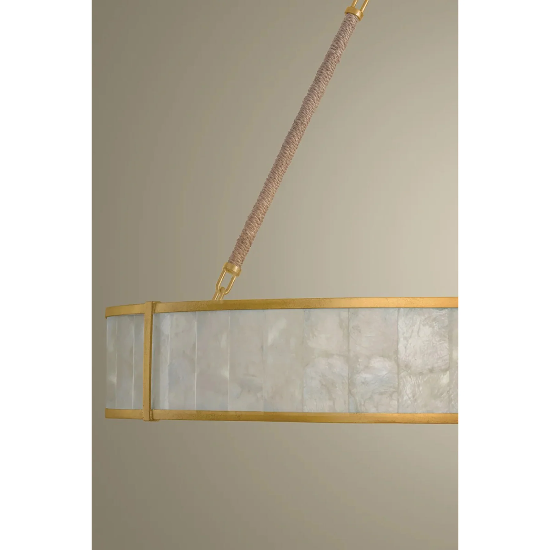 Halcott Chandelier, Vintage Gold Leaf - Image 4