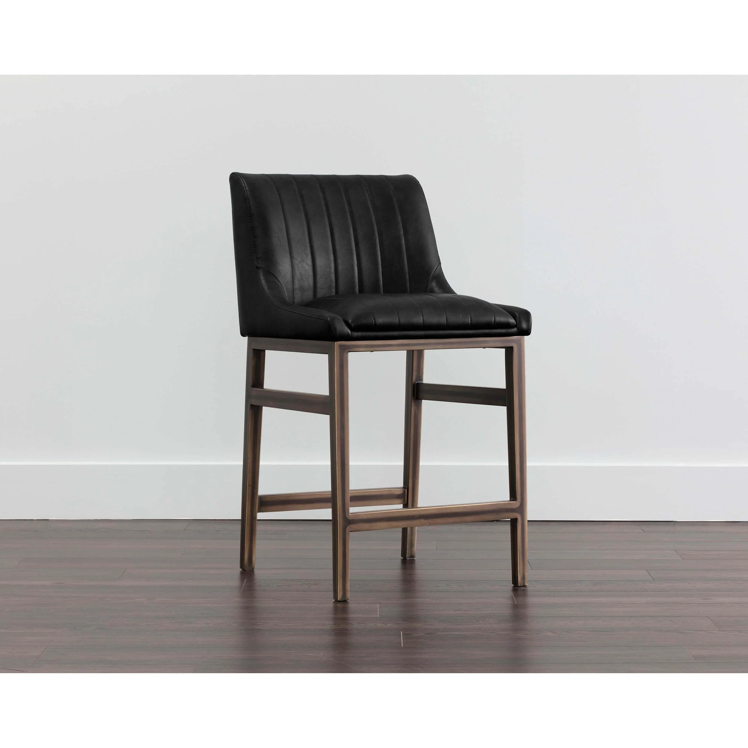 Halden Bar & Counter Stool, Vintage Black - Image 4