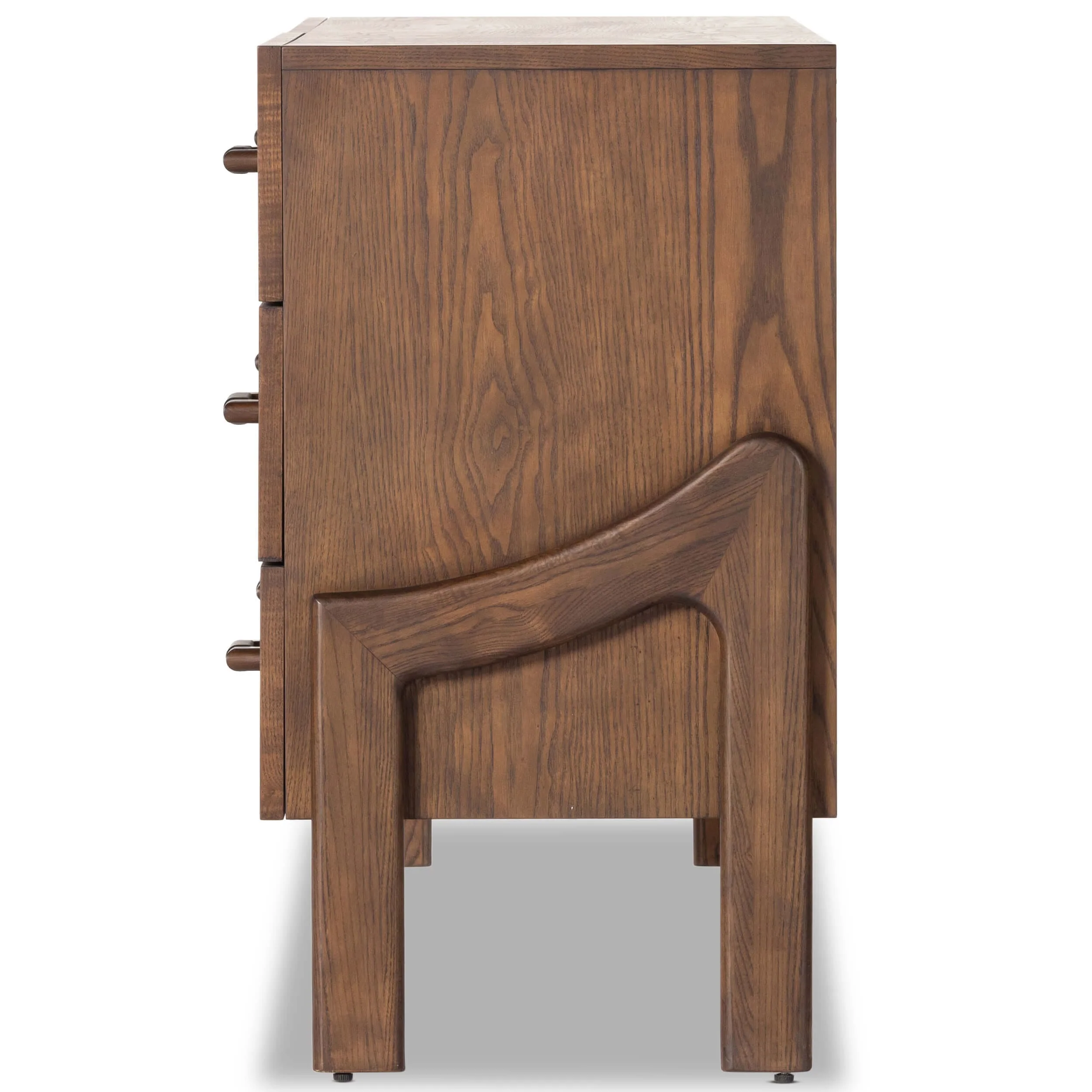 Halston 6 Drawer Dresser, Brown Ash by Four Hands - Image 2