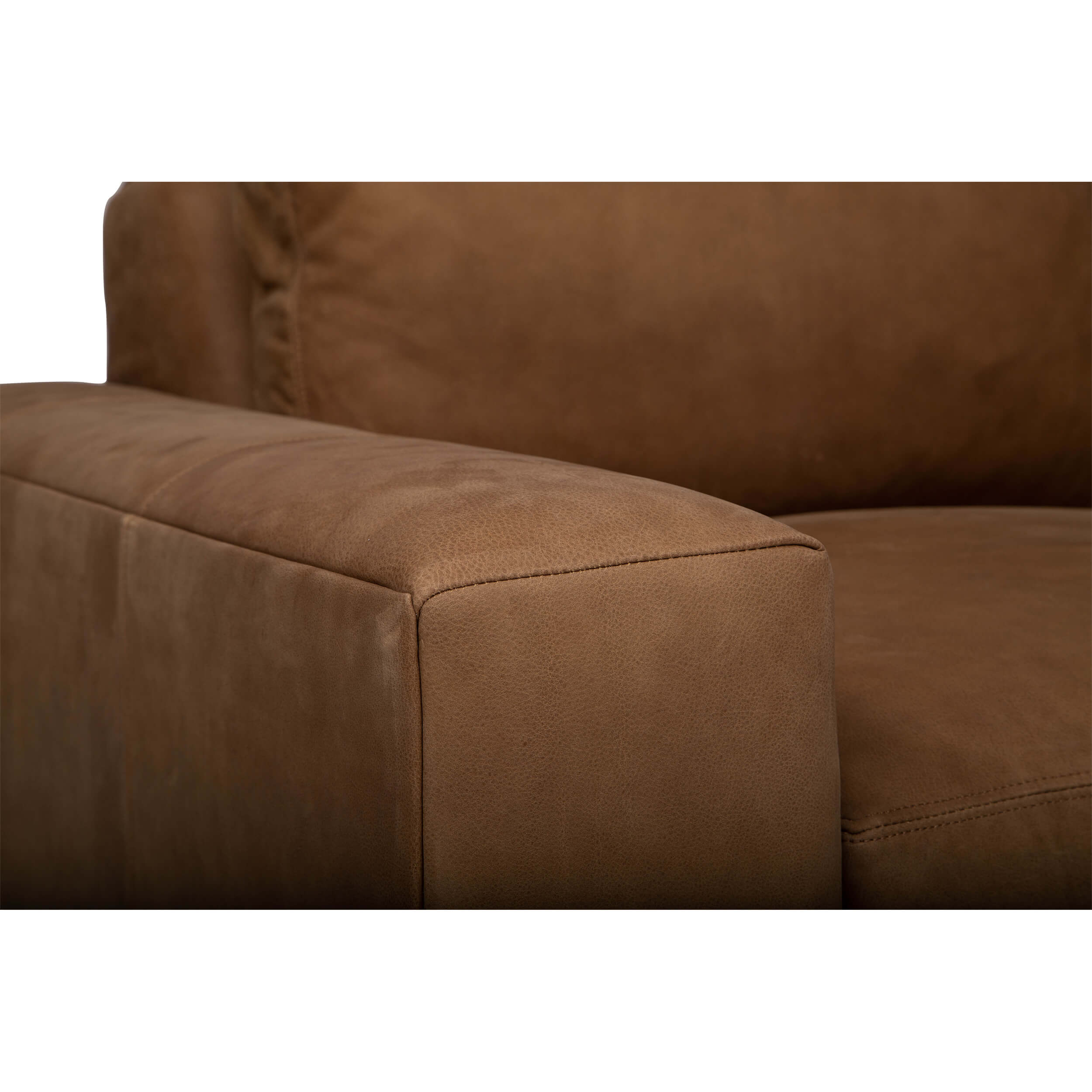 Halston Leather Swivel Chair, Lukas Ranch - Image 4