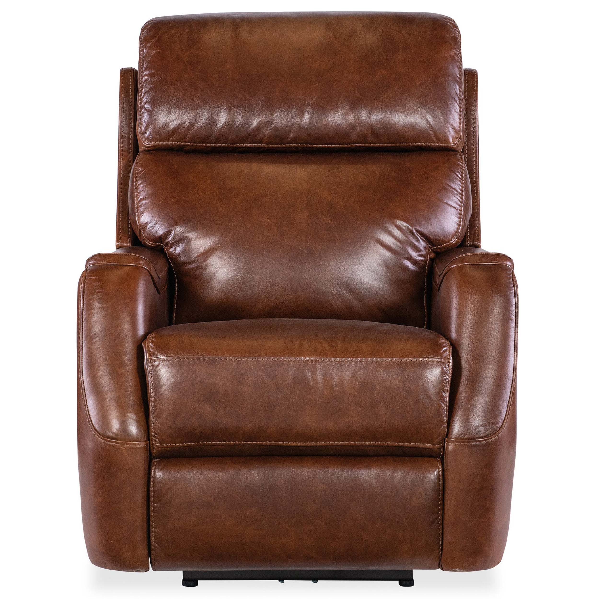 Harlan Leather Zero Gravity Power Recliner, Carrington Walnut - Image 2