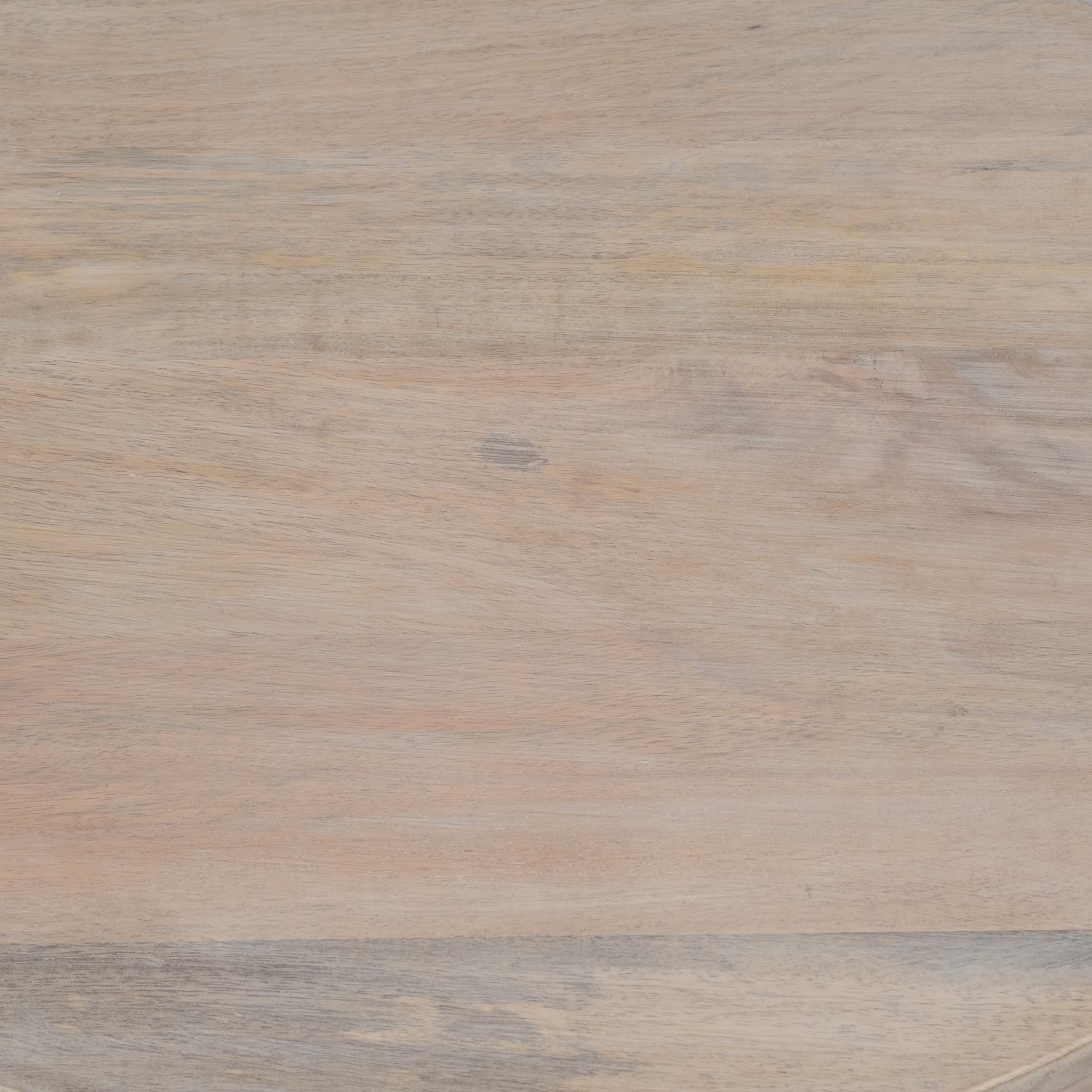 Hammered Base Accent Table, White Wash - Image 4