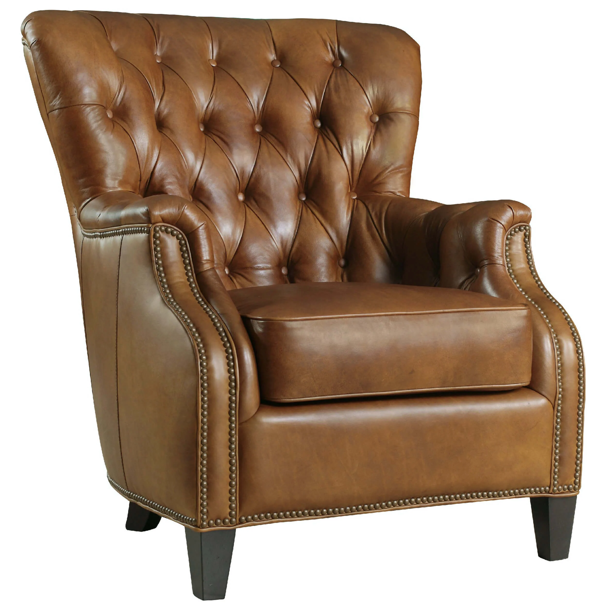 Hamrick Leather Club Chair