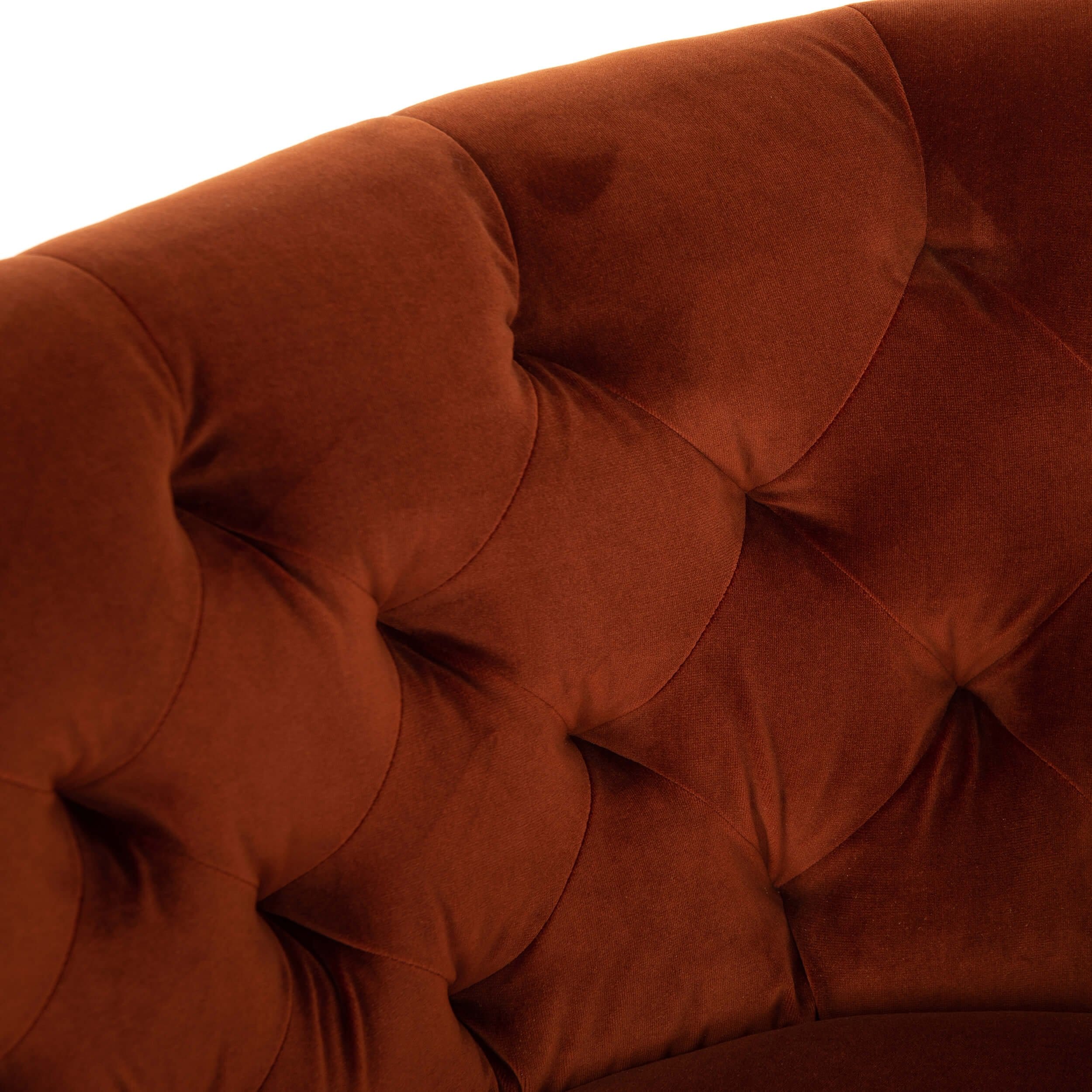 Hanover Swivel Chair, Sapphire Rust by Four Hands - Image 6