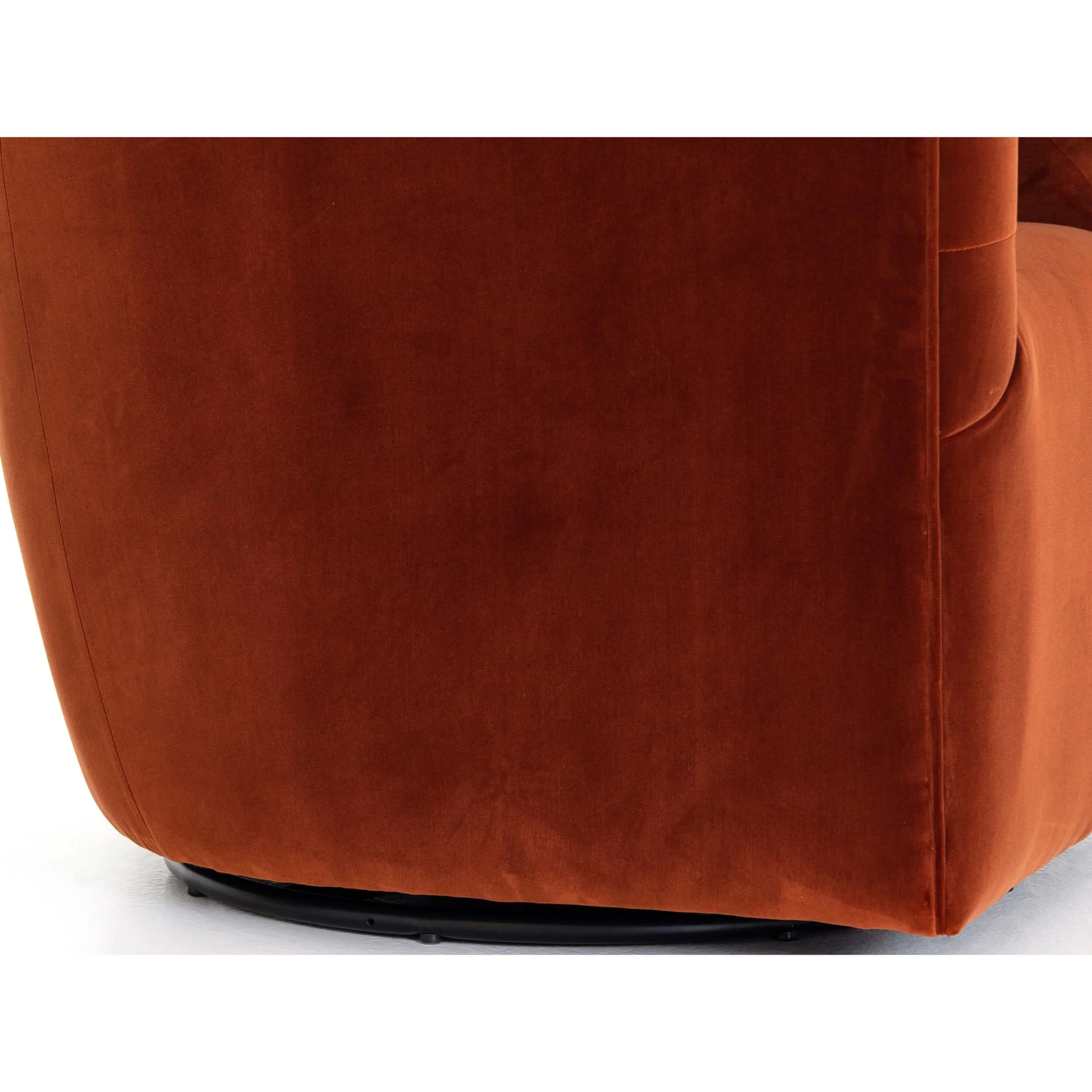 Hanover Swivel Chair, Sapphire Rust by Four Hands - Image 8