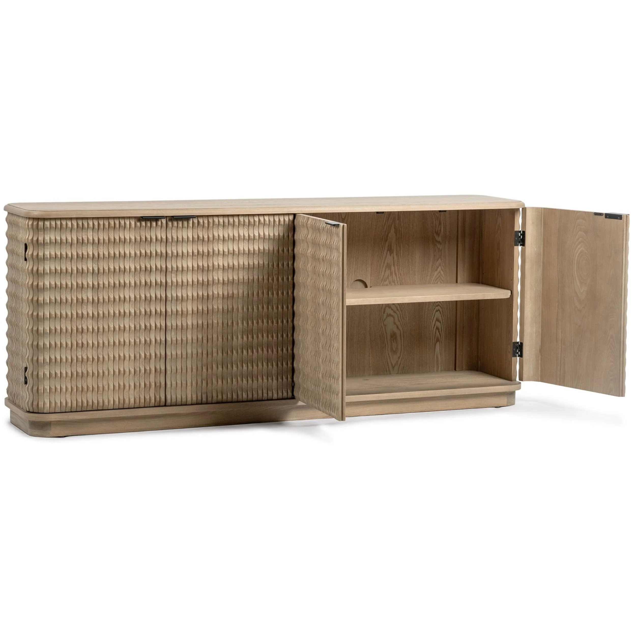 Harbor 4 Door Cabinet, Soft Reef - Image 3