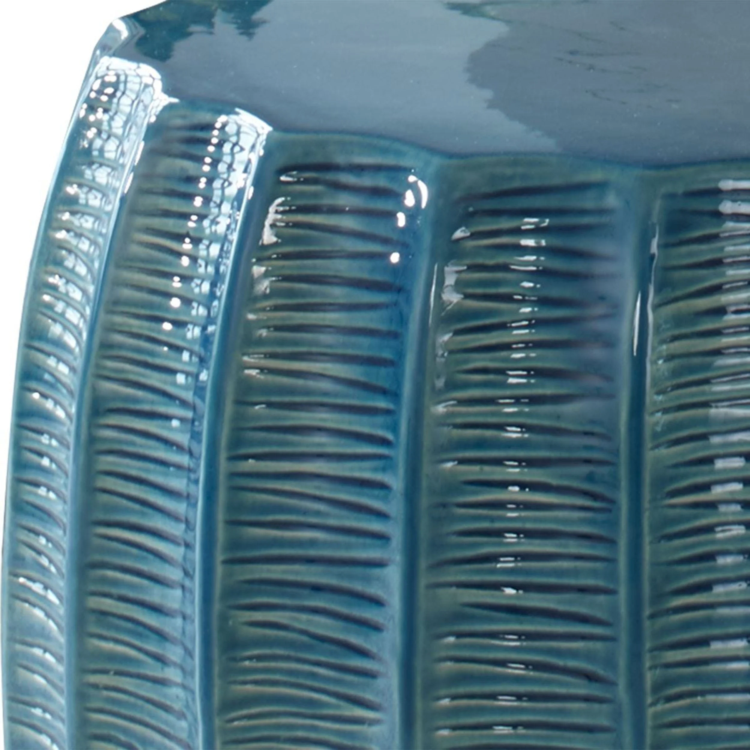 Harbor Garden Stool, Aqua - Image 2