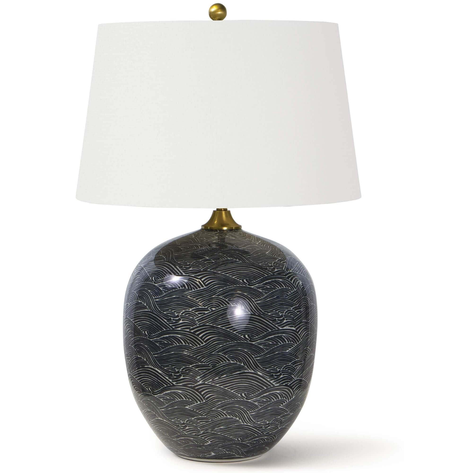 Harbor Table Lamp, Black