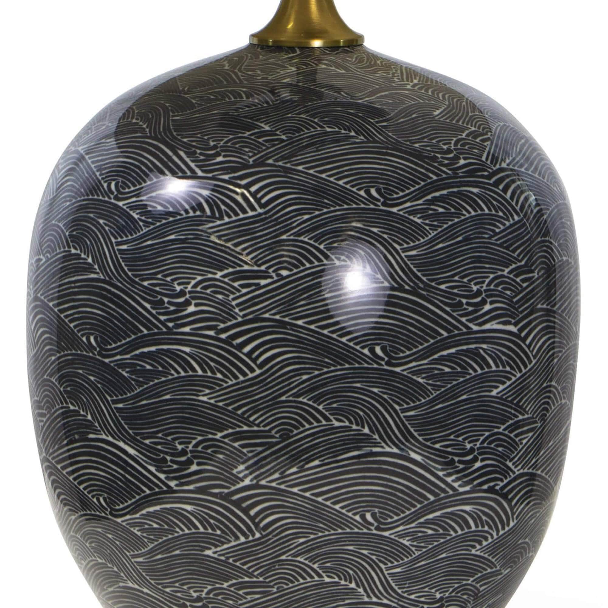 Harbor Table Lamp, Black - Image 3