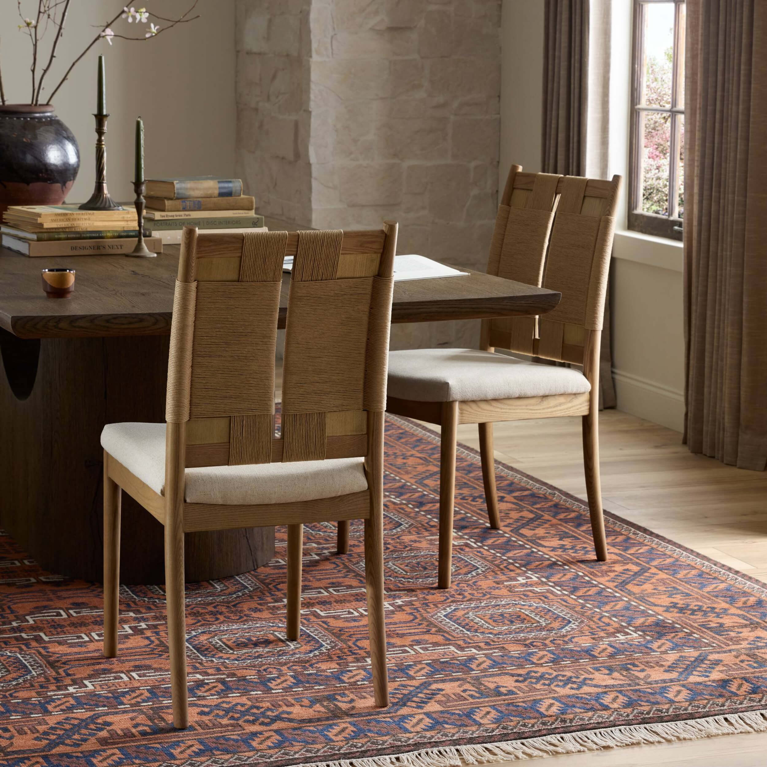 Harlee Dining Chair, Antwerp Natural, Set of 2 by Four Hands - Image 6