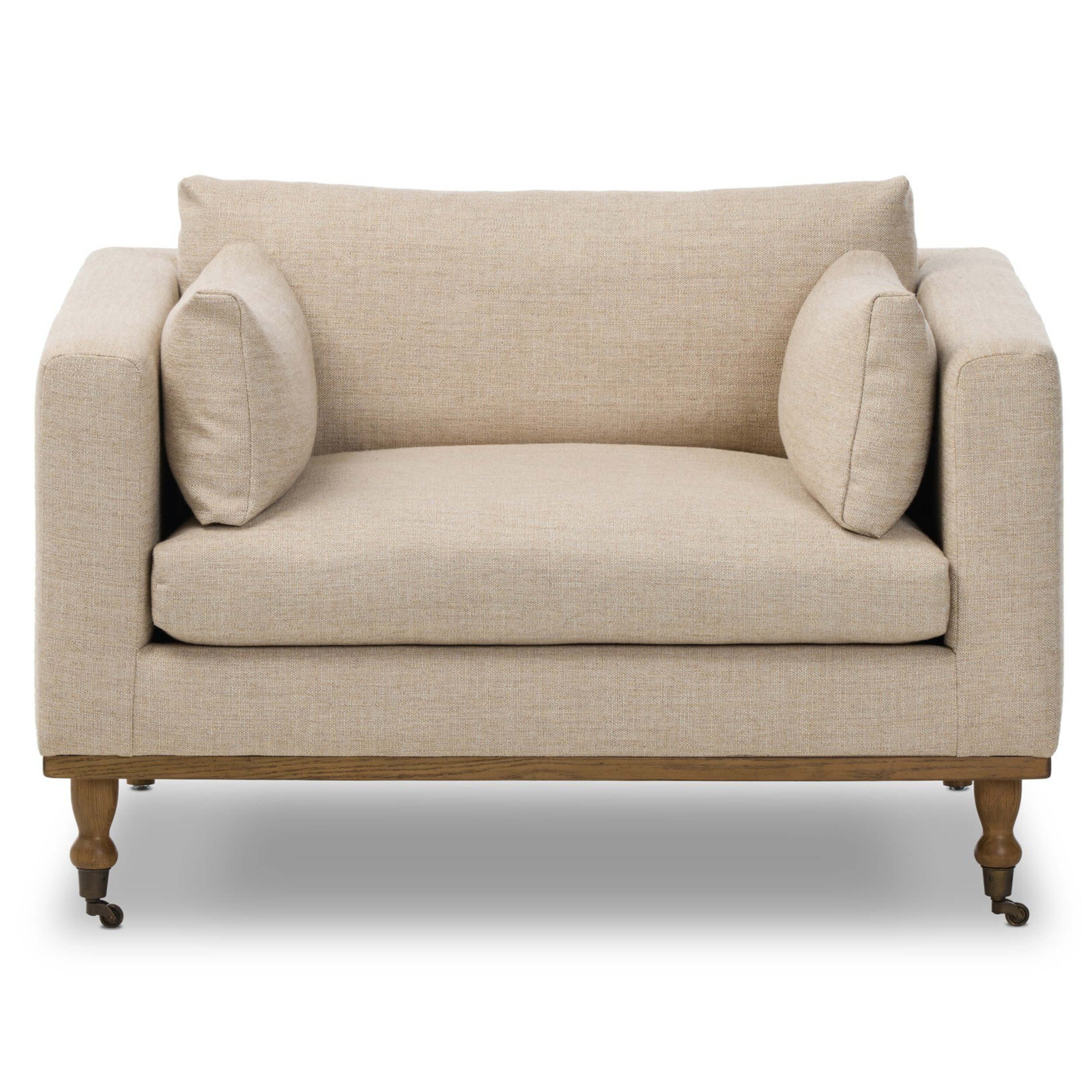 Harlin Chair, Alcala Wheat by Four Hands - Image 2