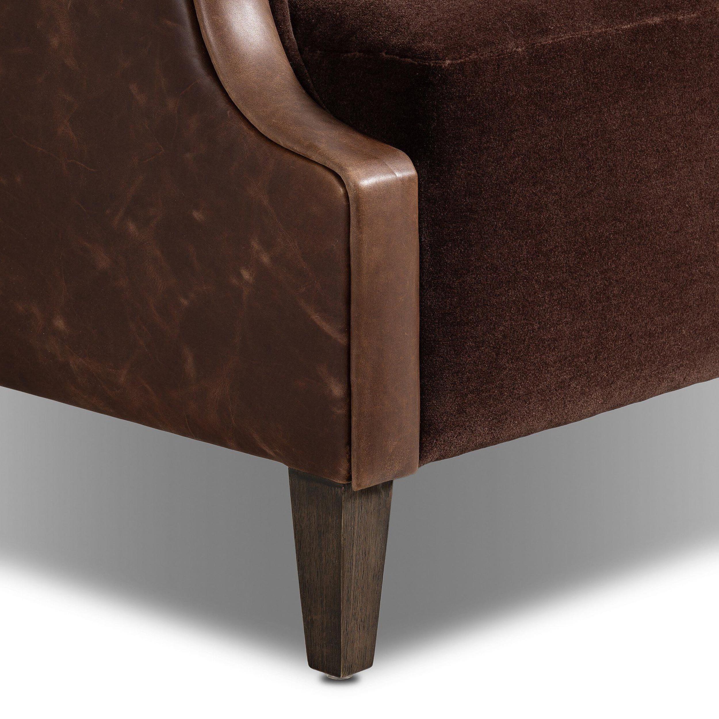 Harvey Chair, Monte Chocolate by Four Hands - Image 6