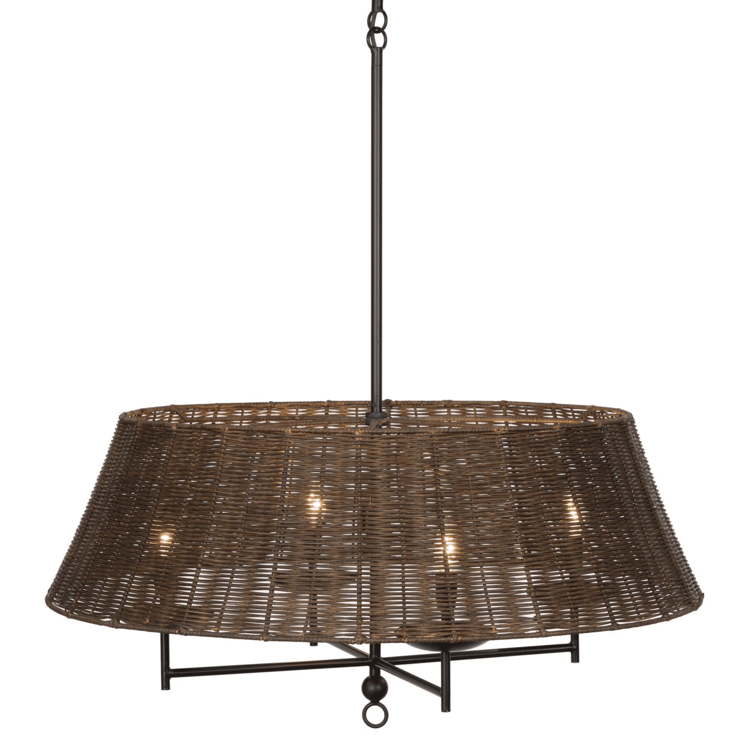 Harwick Chandelier, Jet Black by Four Hands - Image 2