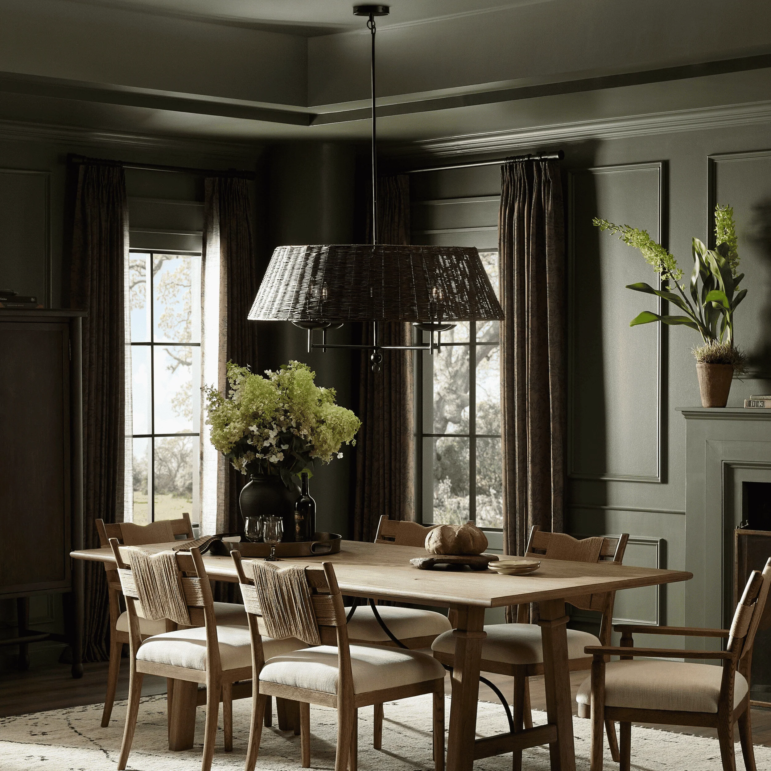 Harwick Chandelier, Jet Black by Four Hands - Image 8