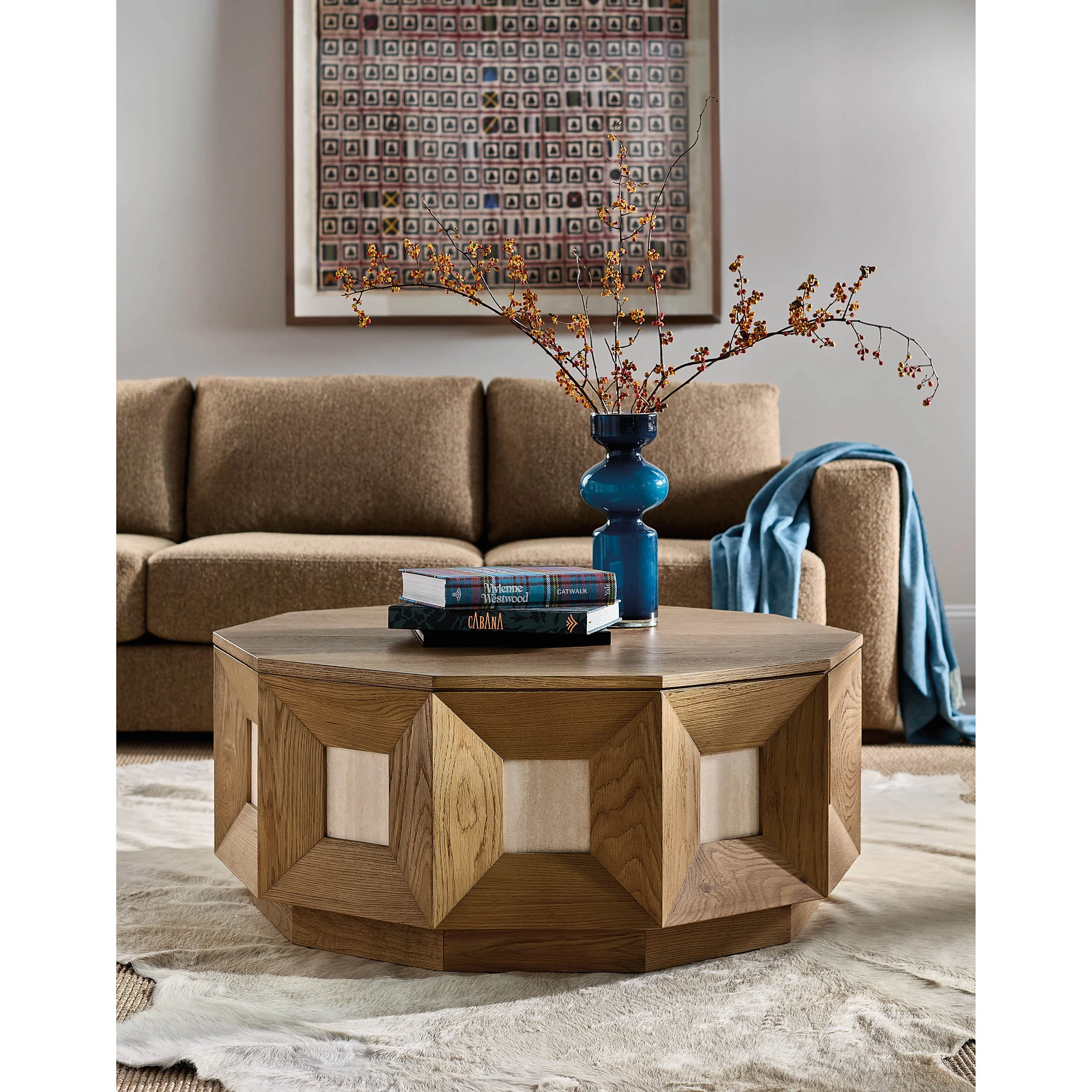 Haven Cocktail Table, Medium Wood - Image 3