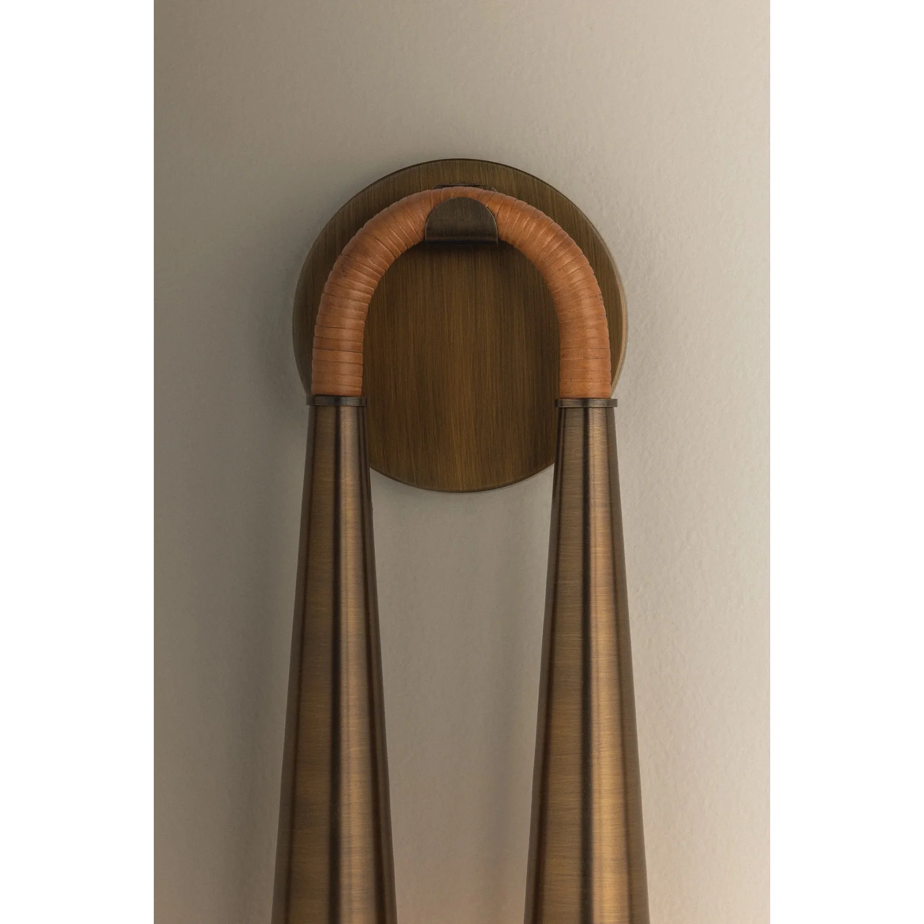 Hawke Wall Sconce, Patina Brass - Image 6