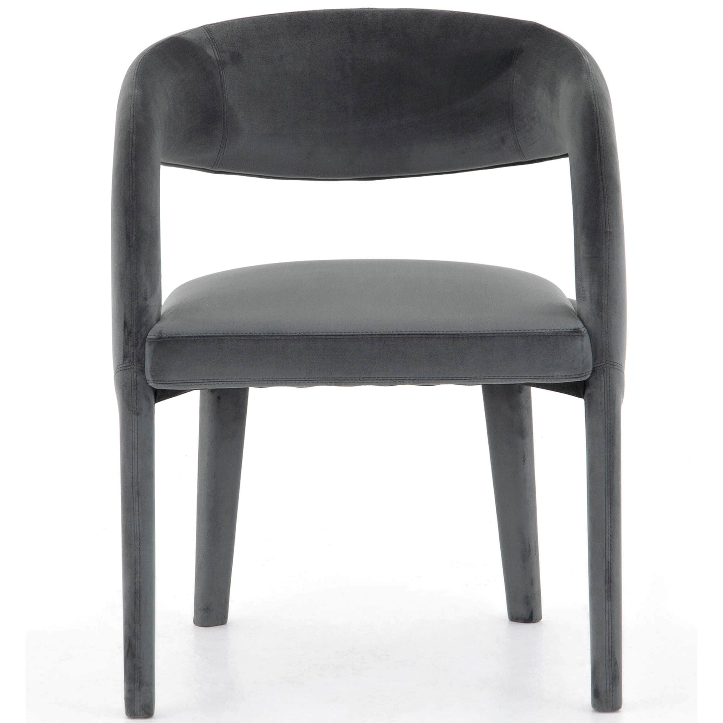 Hawkins Dining Chair, Charcoal, Set of 2 by Four Hands - Image 3