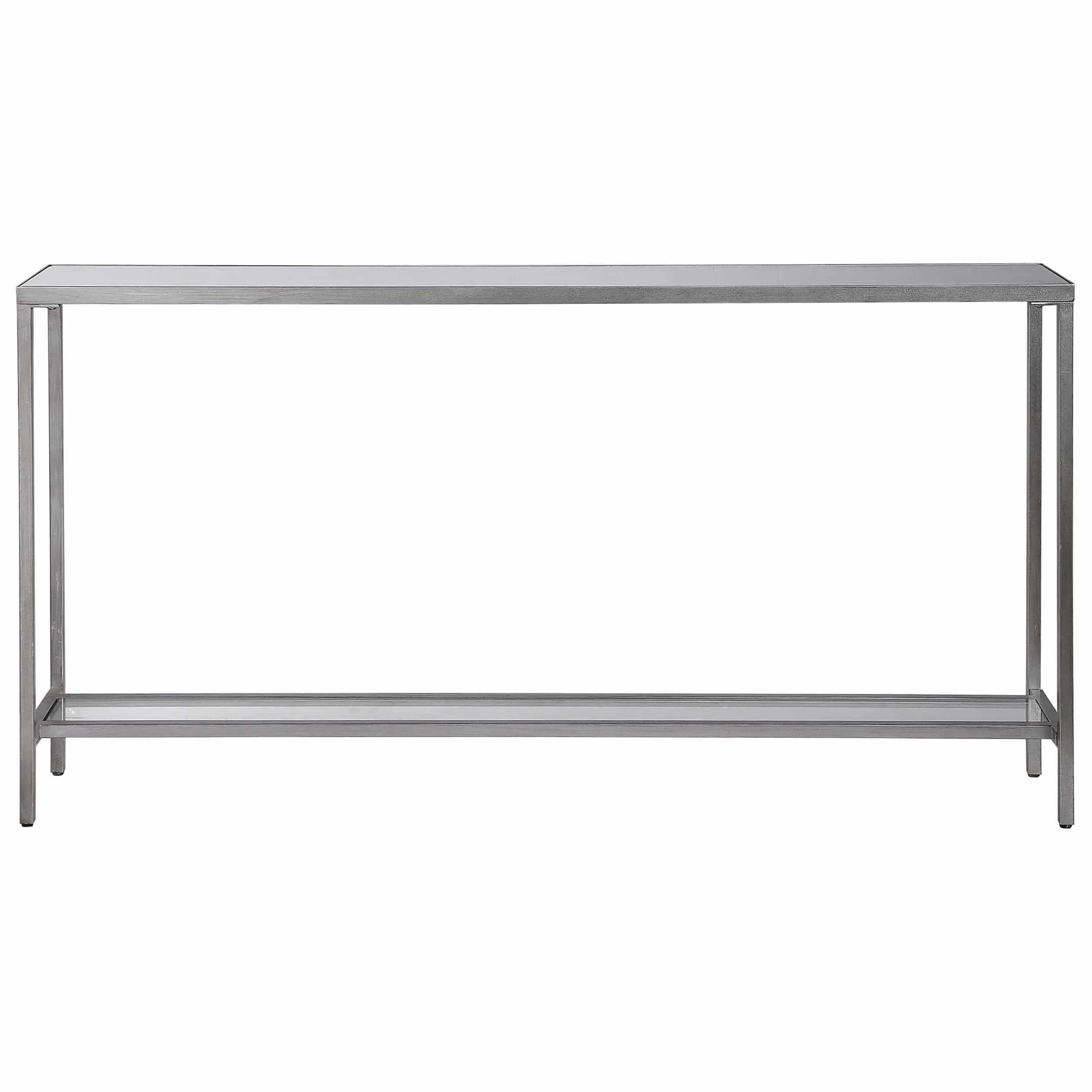 Hayley Console Table, Silver - Image 3