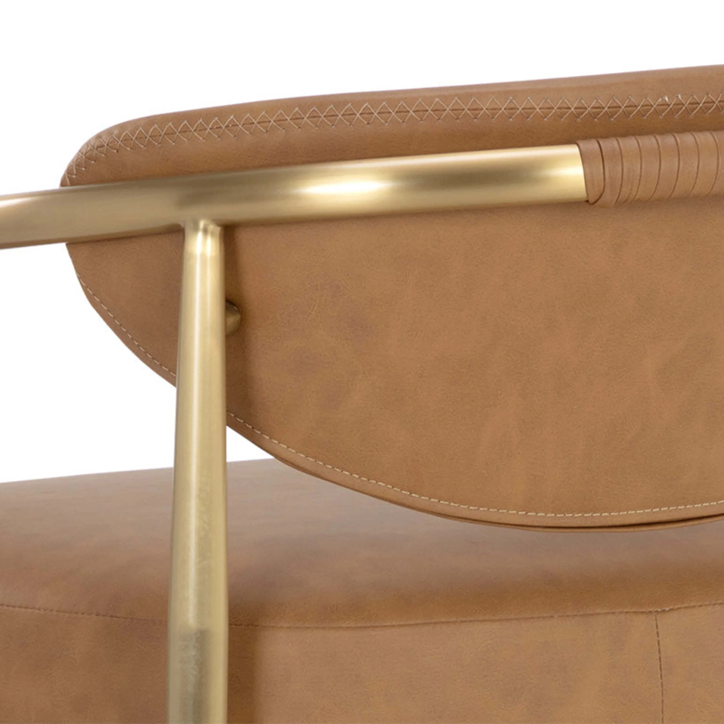 Heloise Counter Stool, Milliken Cognac - Image 4