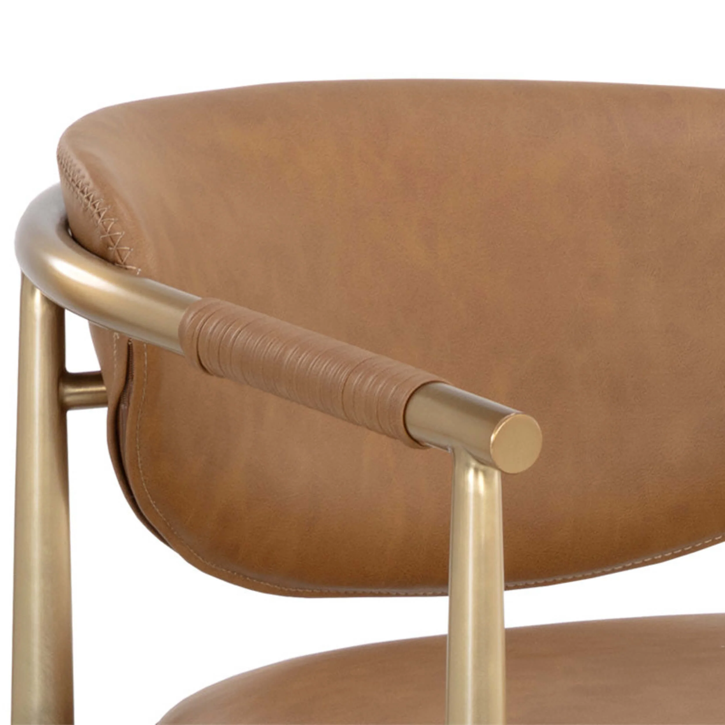 Heloise Counter Stool, Milliken Cognac - Image 5
