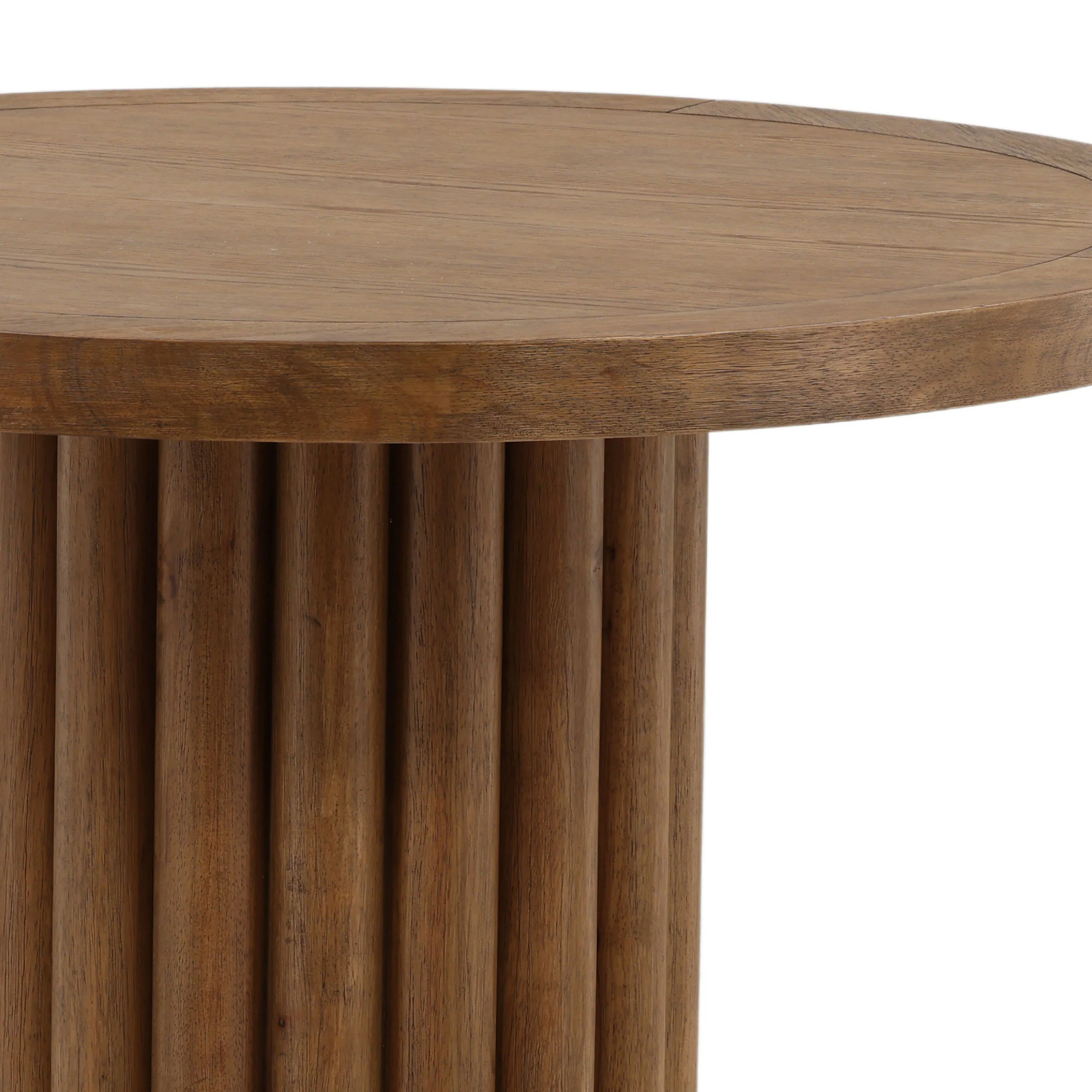 Henley Bistro Table, Dark Brown - Image 4
