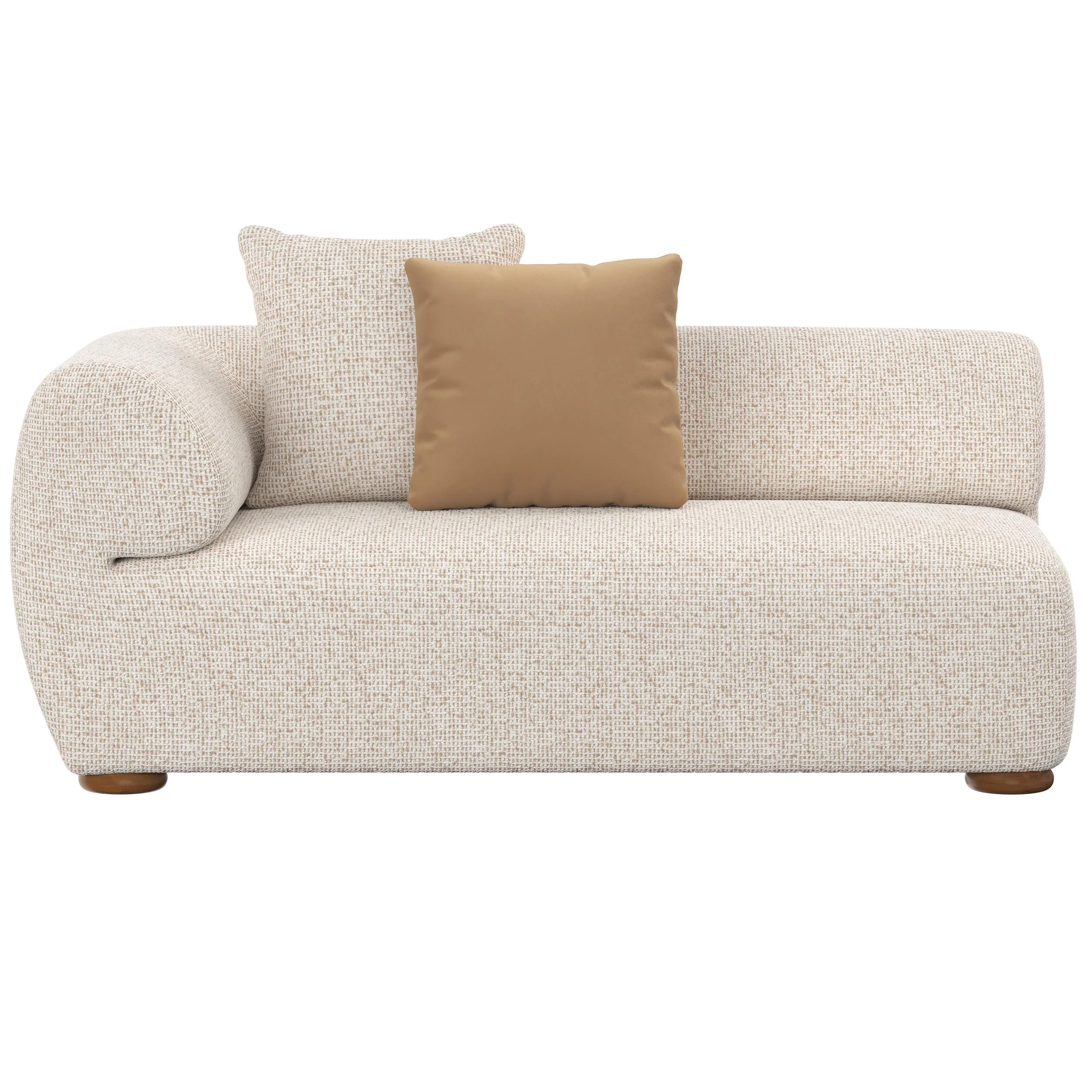 Henriette Modular Sofa, Noah Ecru / Kona Camel - Image 10
