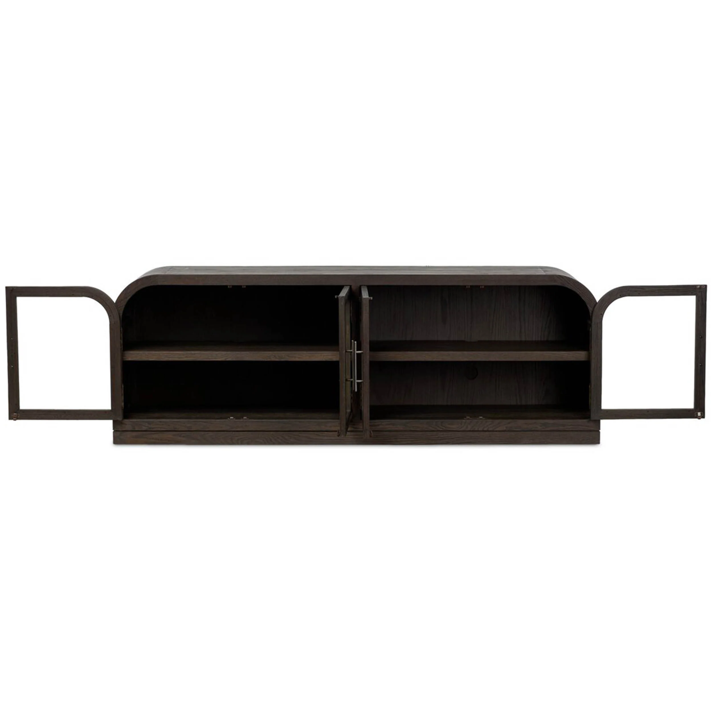 Hepburn Media Console, Dark Anthracite by Four Hands - Image 4