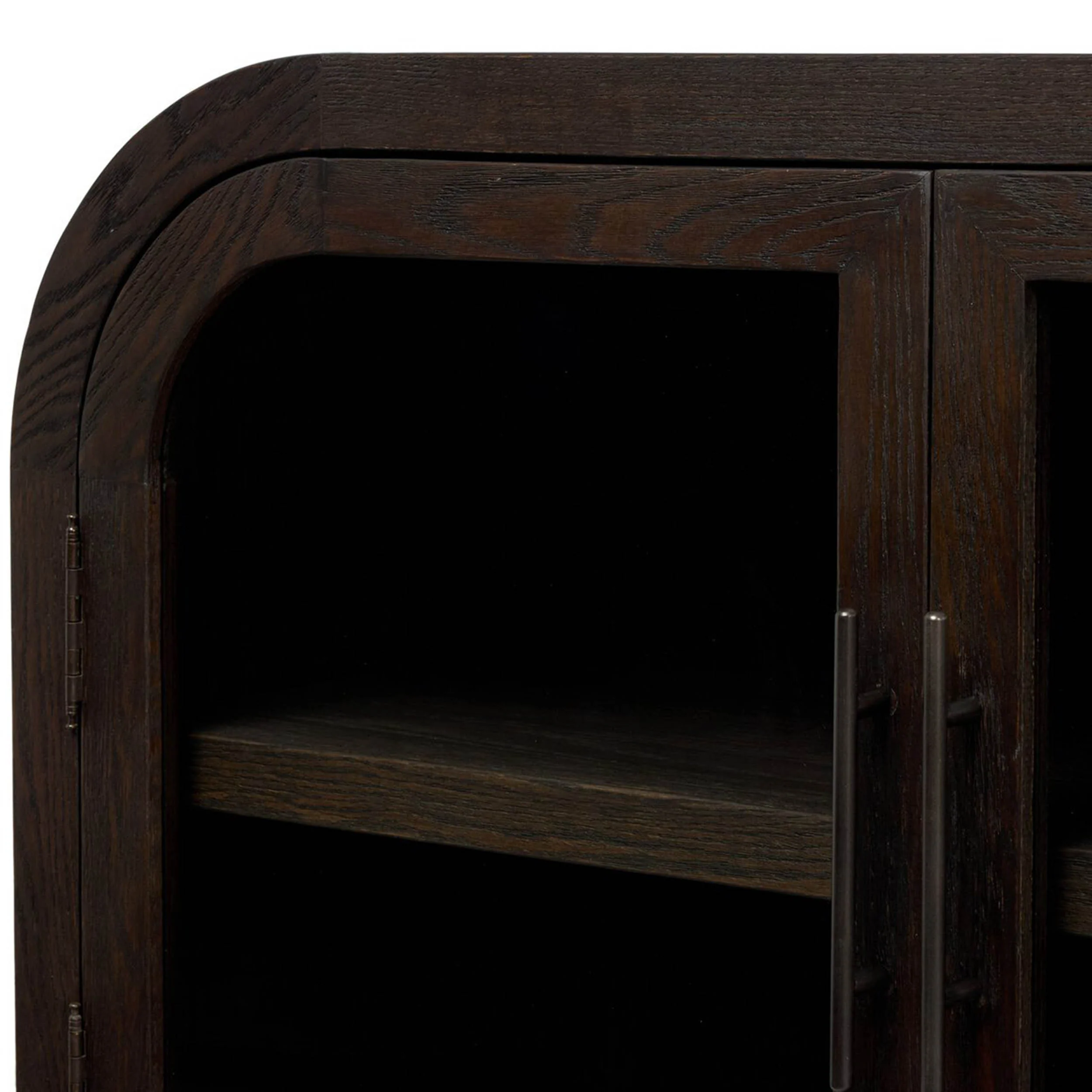 Hepburn Media Console, Dark Anthracite by Four Hands - Image 5