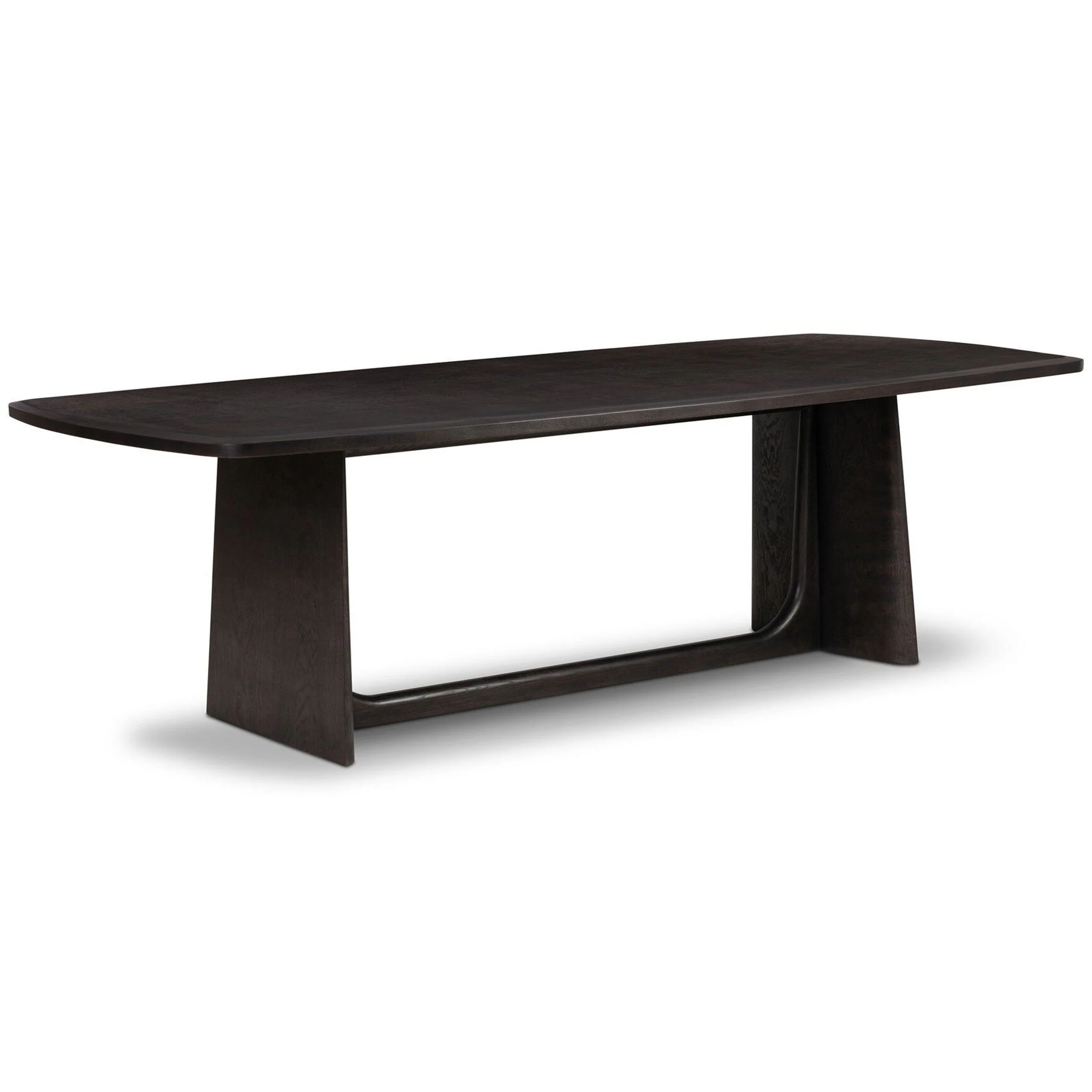 Hera Dining Table, Dark Tamo Ash by Four Hands