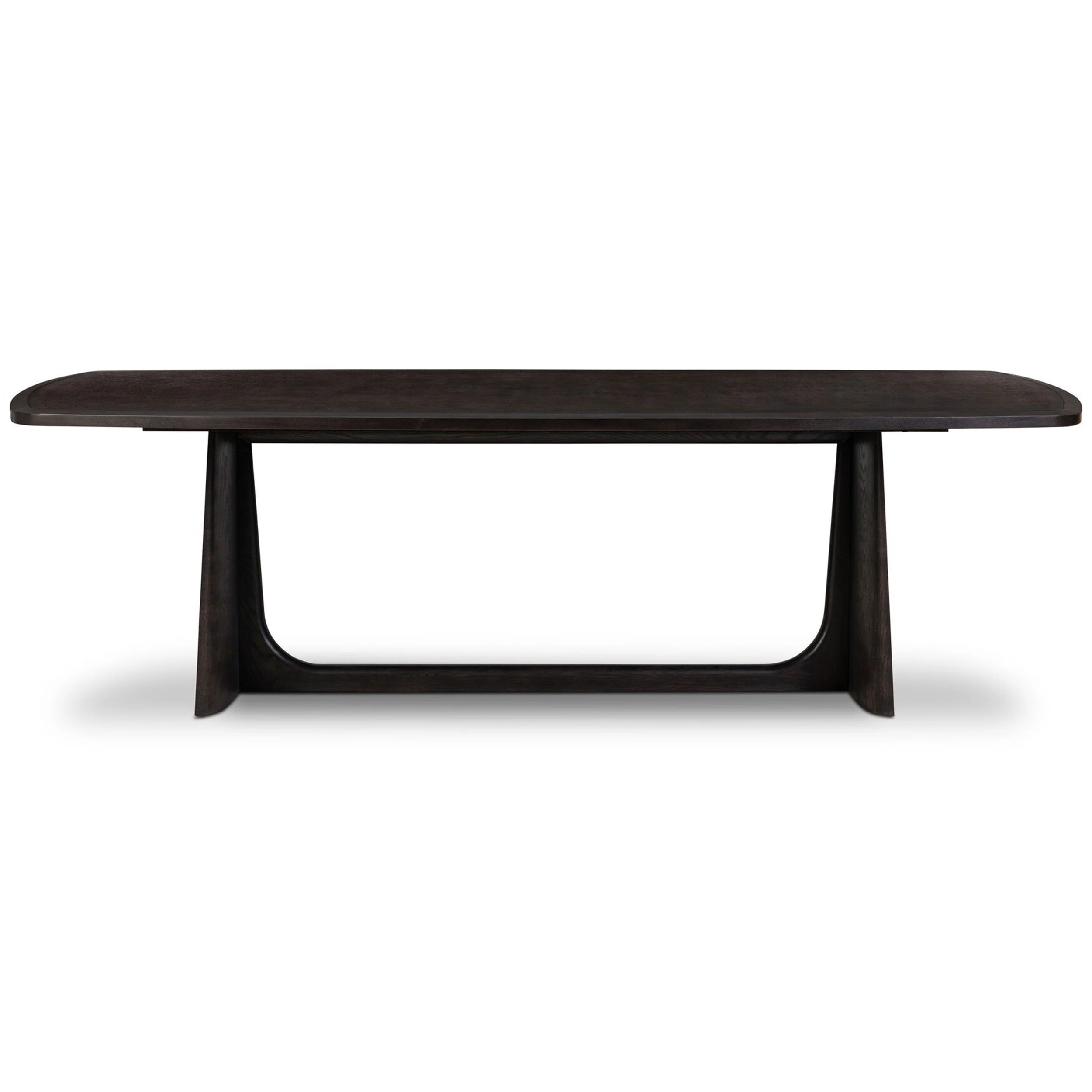 Hera Dining Table, Dark Tamo Ash by Four Hands - Image 2