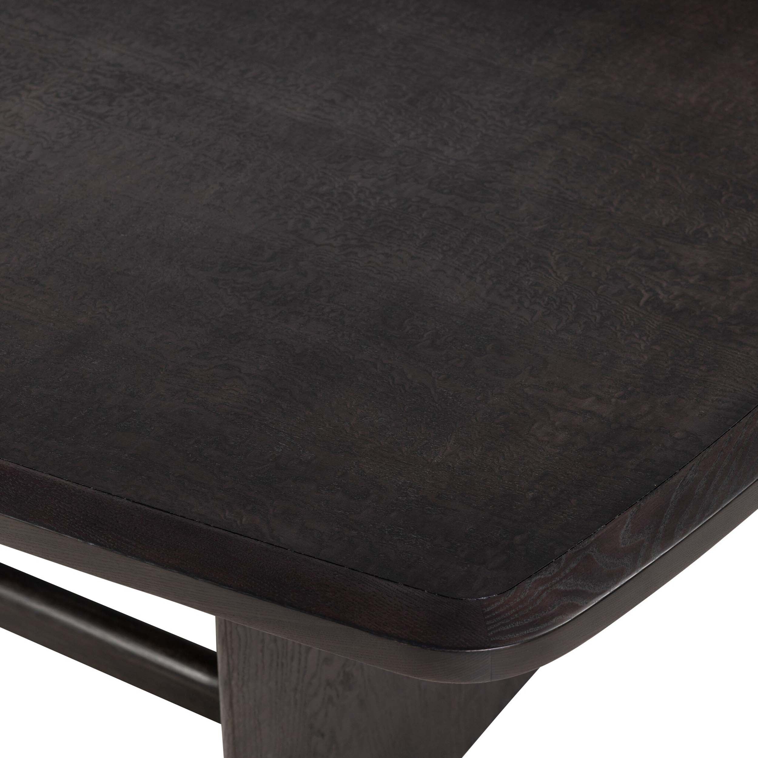 Hera Dining Table, Dark Tamo Ash by Four Hands - Image 5