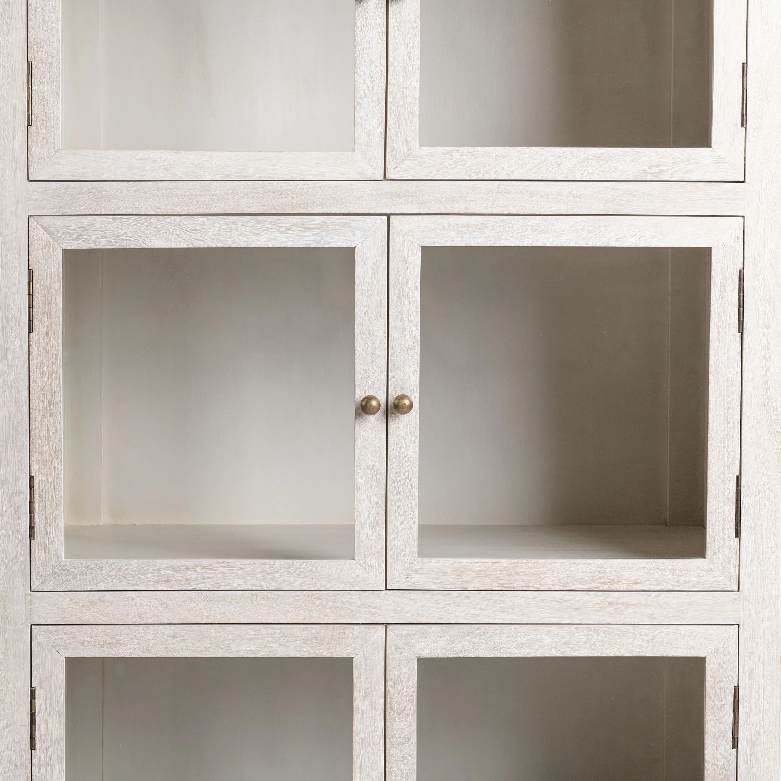 Hera Display Cabinet, Creamwood - Image 4