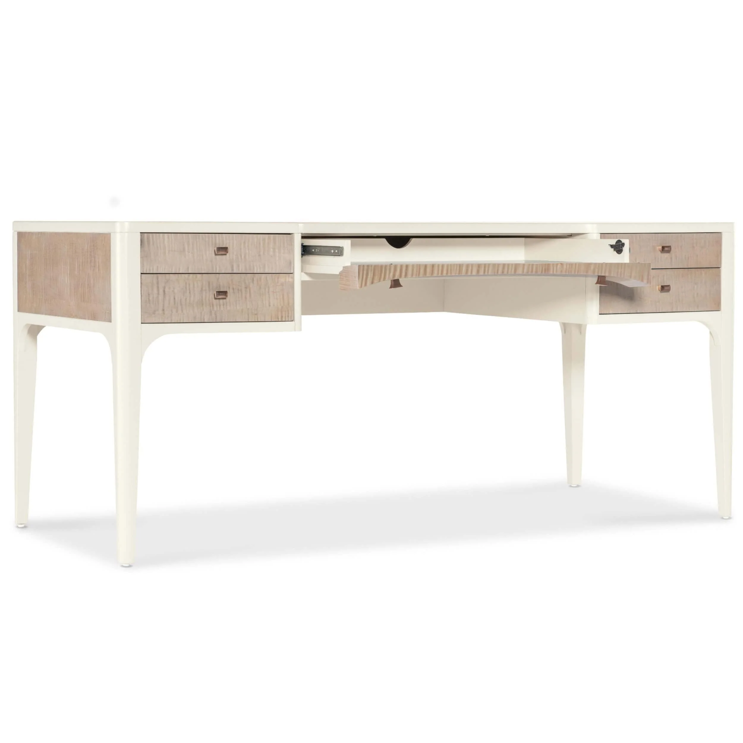Hera Writing Desk, Almond White - Image 4