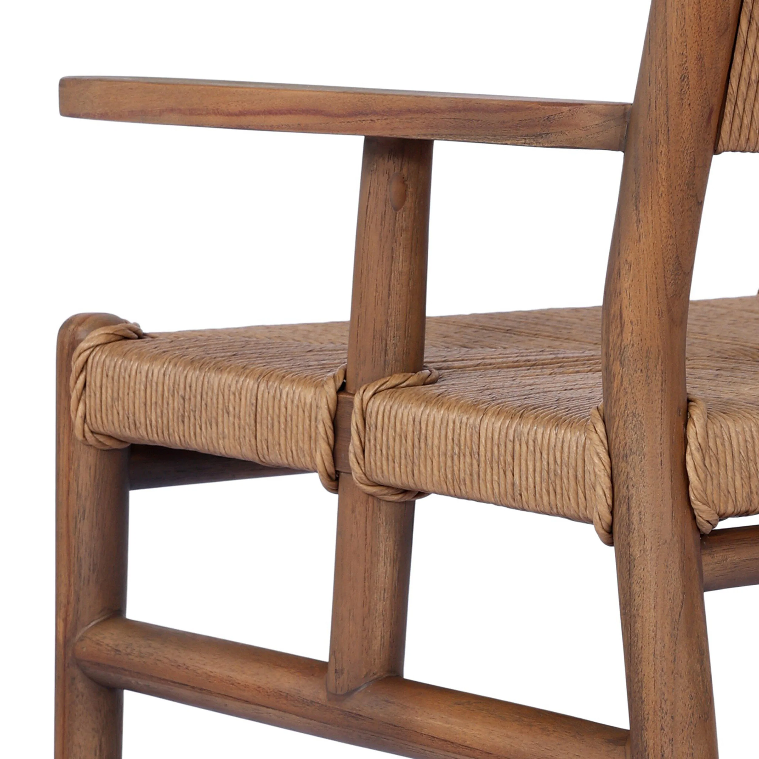 Herrin Outdoor Dining Armchair, Textured Sand by Four Hands - Image 6