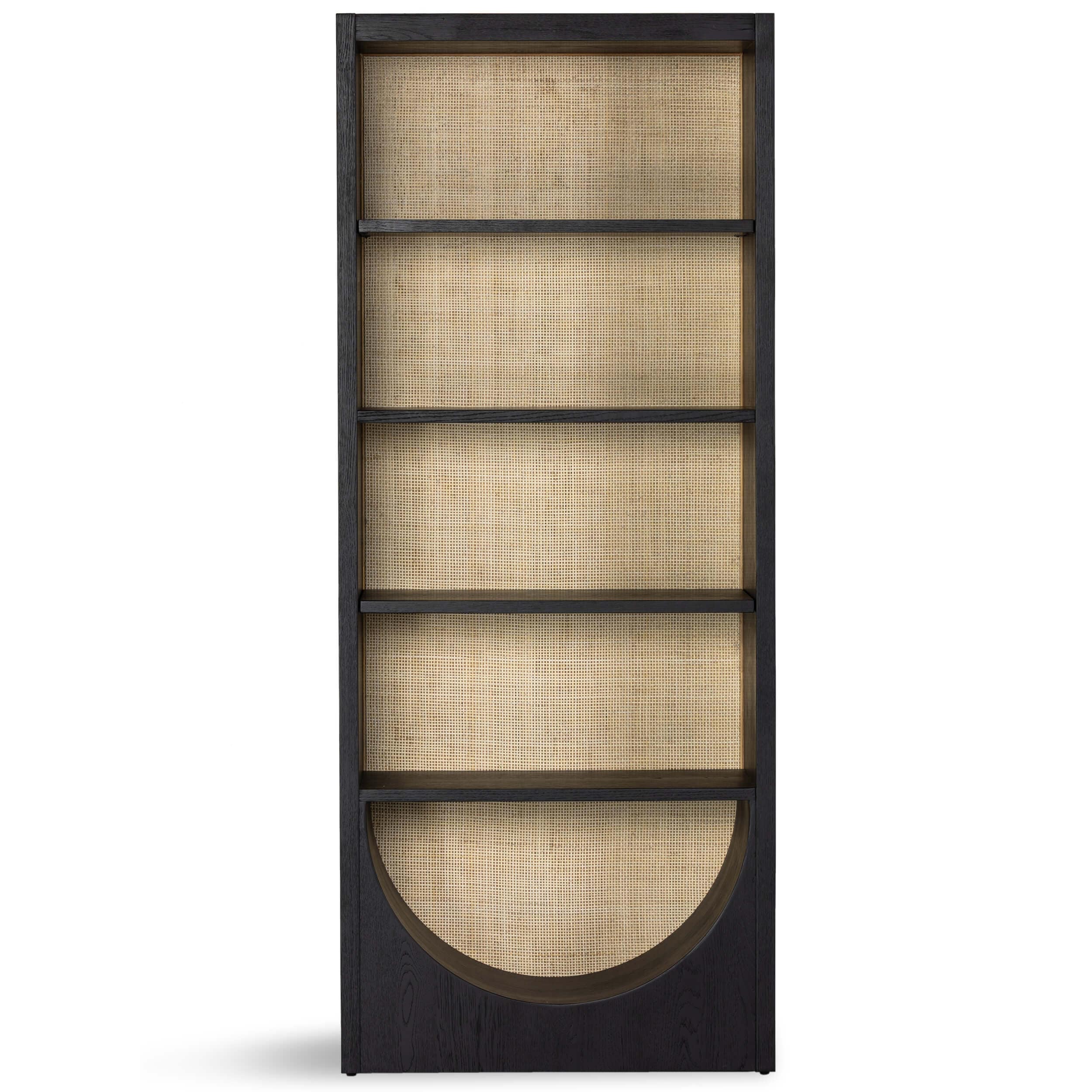 Higgs Bookcase, Brushed Ebony by Four Hands - Image 2