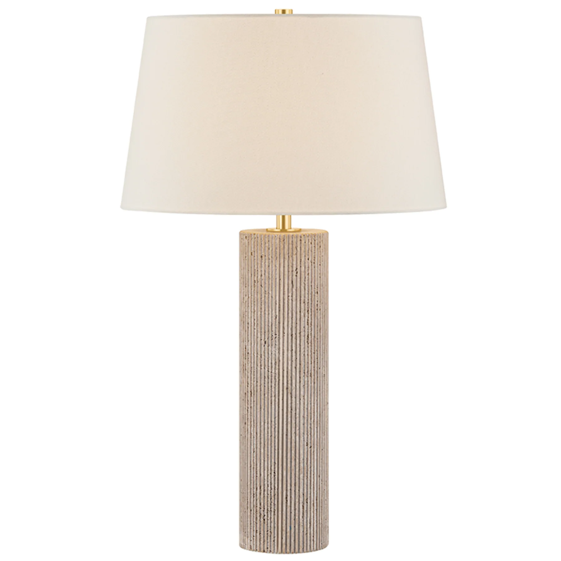 Highland Mills Table Lamp, Aged Brass - Image 2