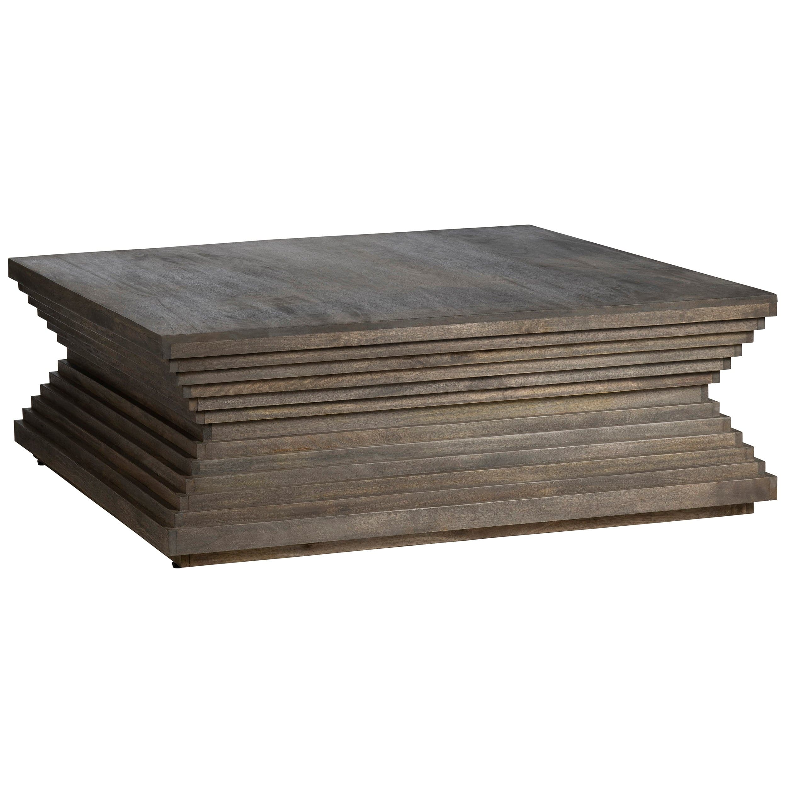 Highland Park Cocktail Table, Brown Wash