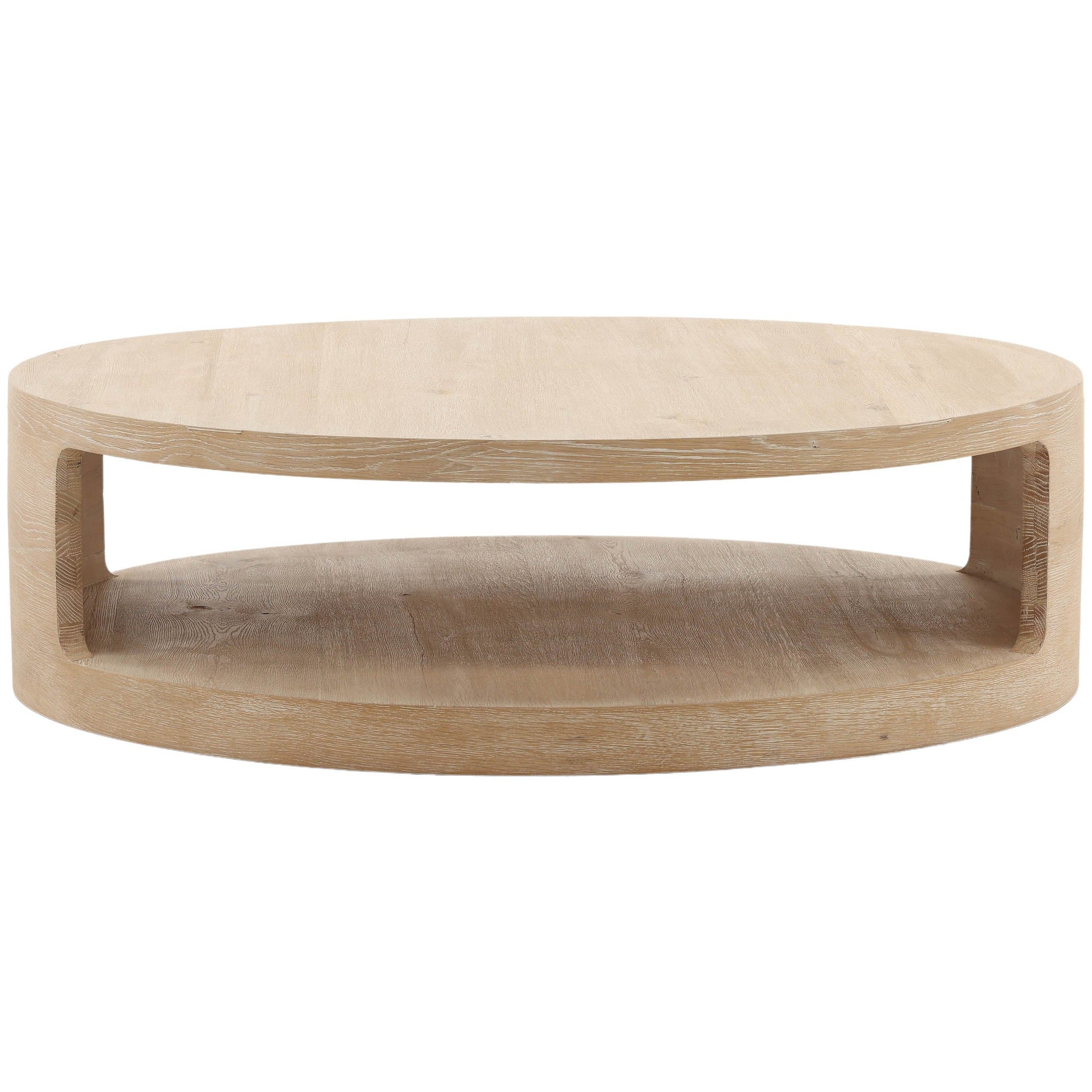 Hilaire Coffee Table, Light Natural - Image 2