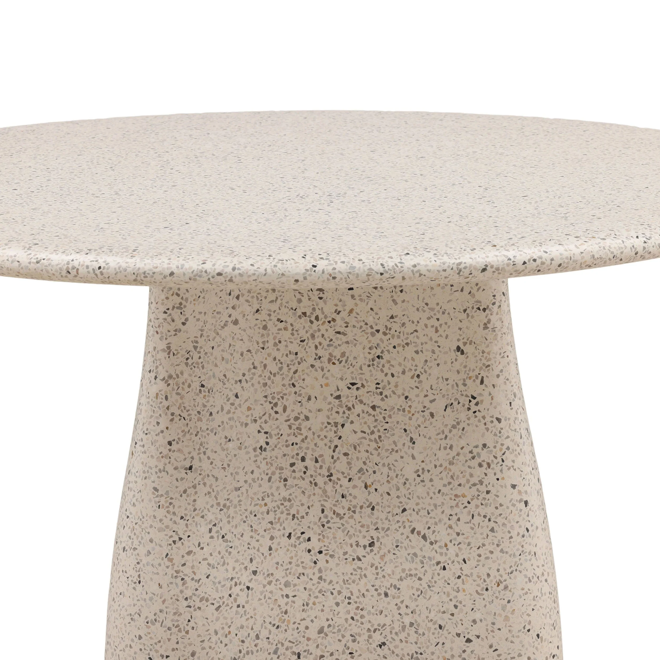 Himari Outdoor Dining Table, Ivory - Image 3