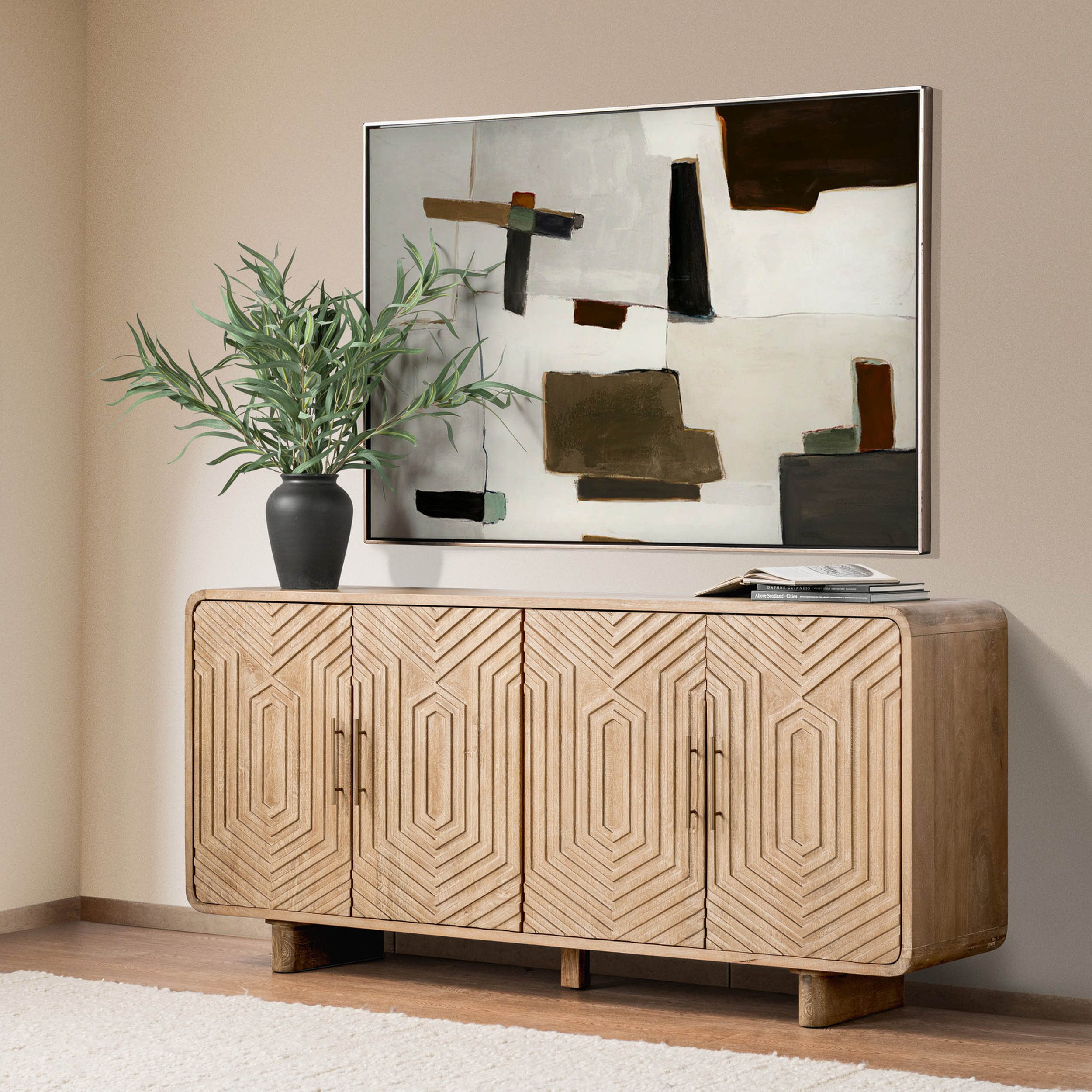 Holmes 4 Door Buffet, Dune Clay - Image 7