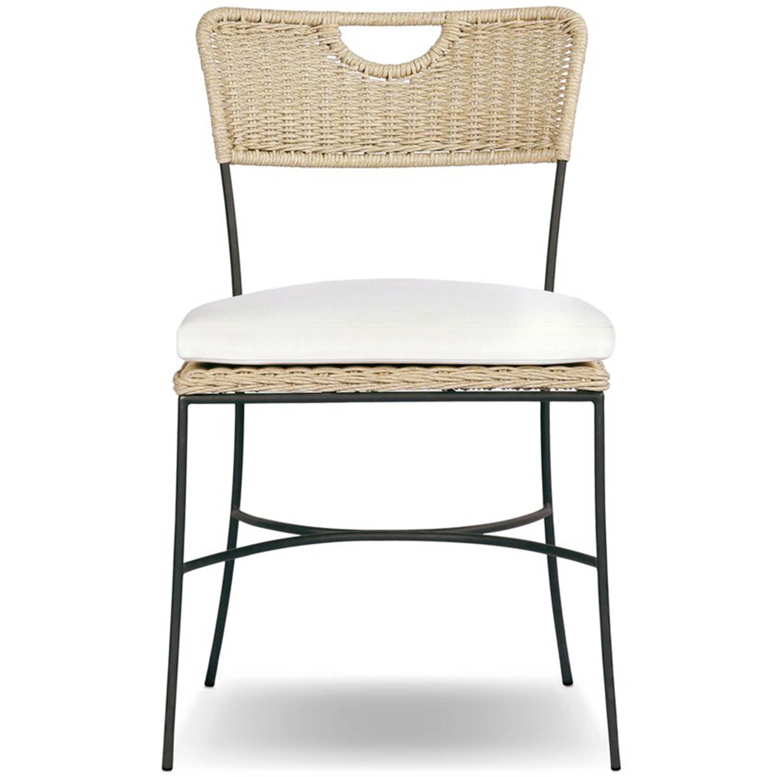 Honor Outdoor Dining Chair, Arashi Salt by Four Hands - Image 2