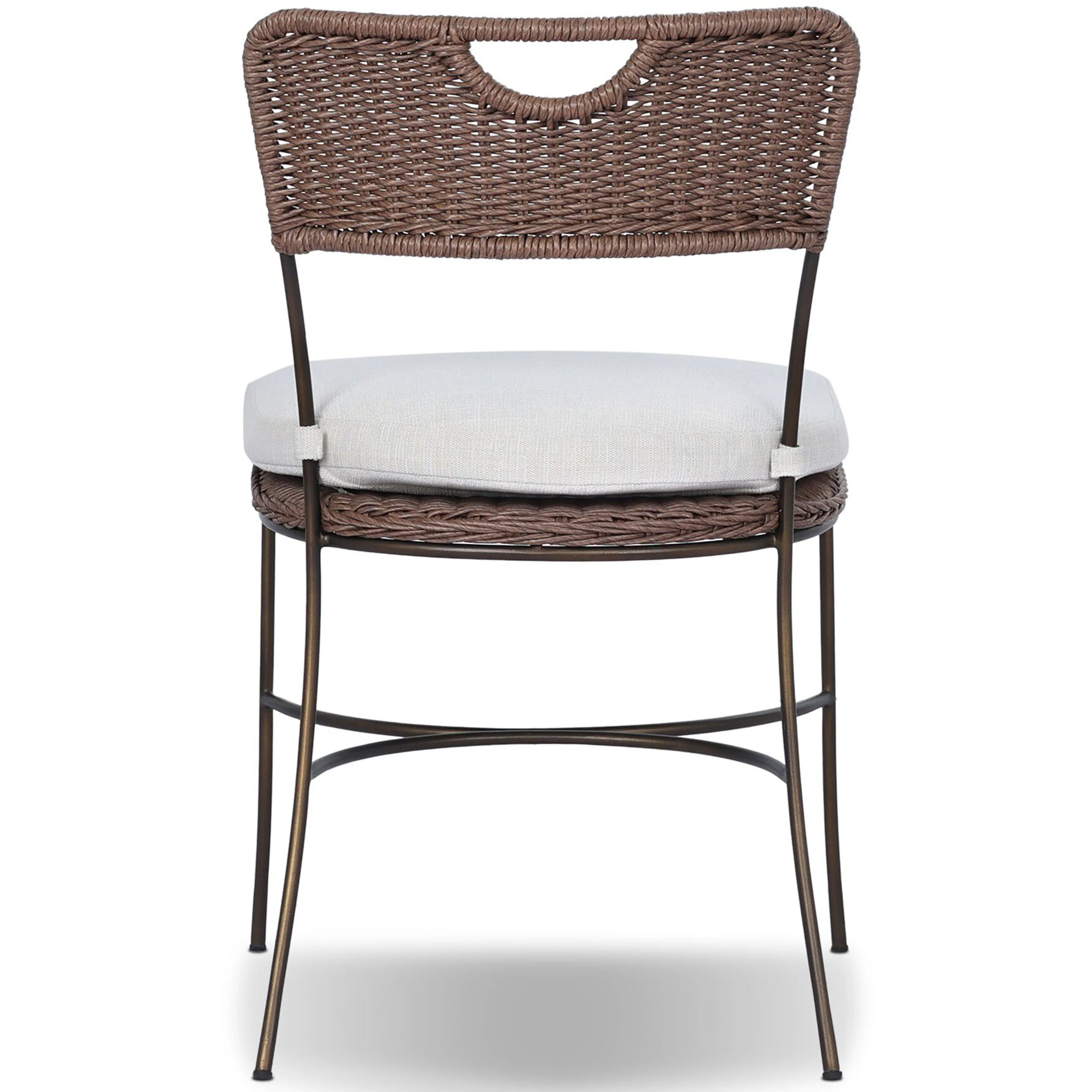 Honor Outdoor Dining Chair, Cream, Set of 2 by Four Hands - Image 4