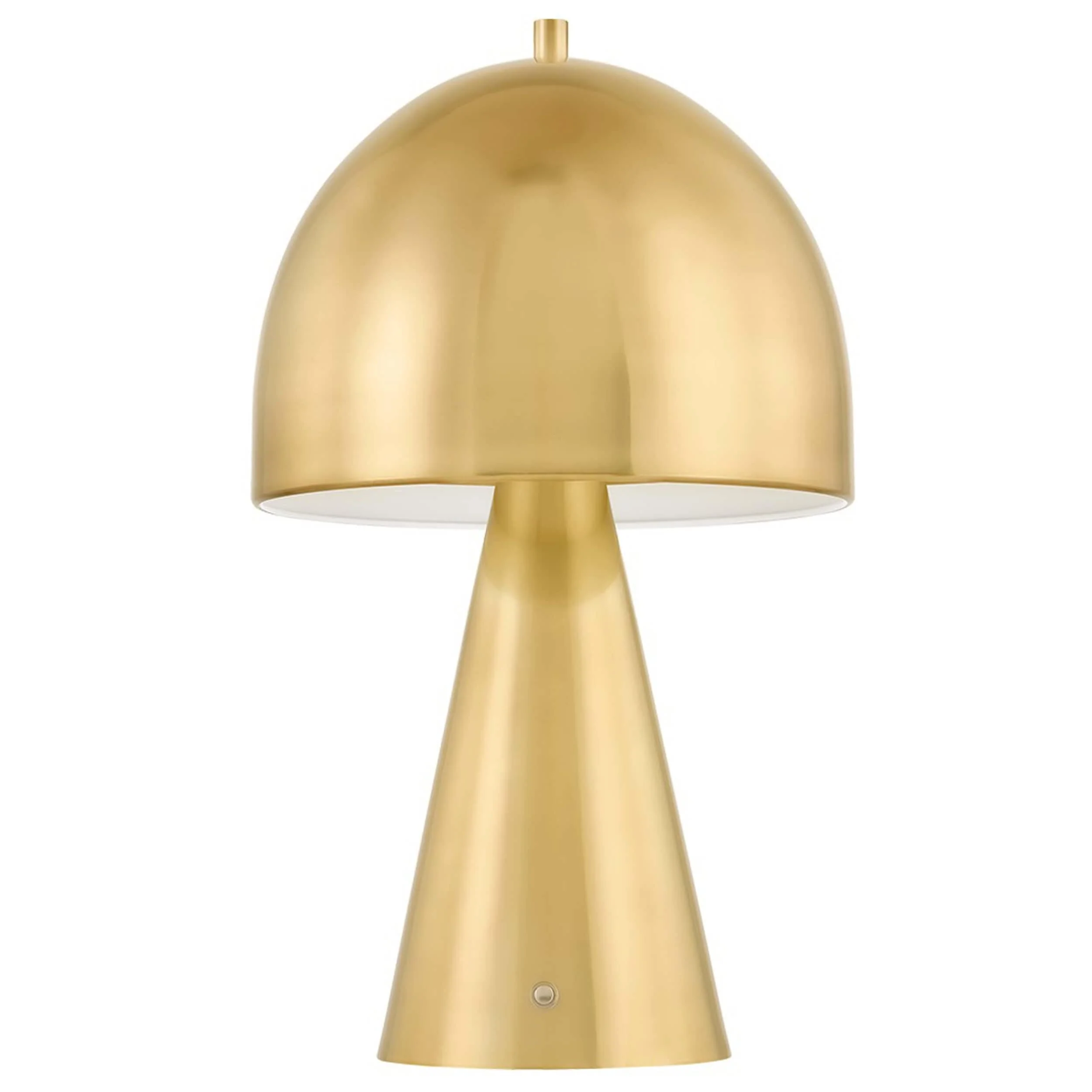 Hopkinton Rechargeable Lamp, Aged Brass