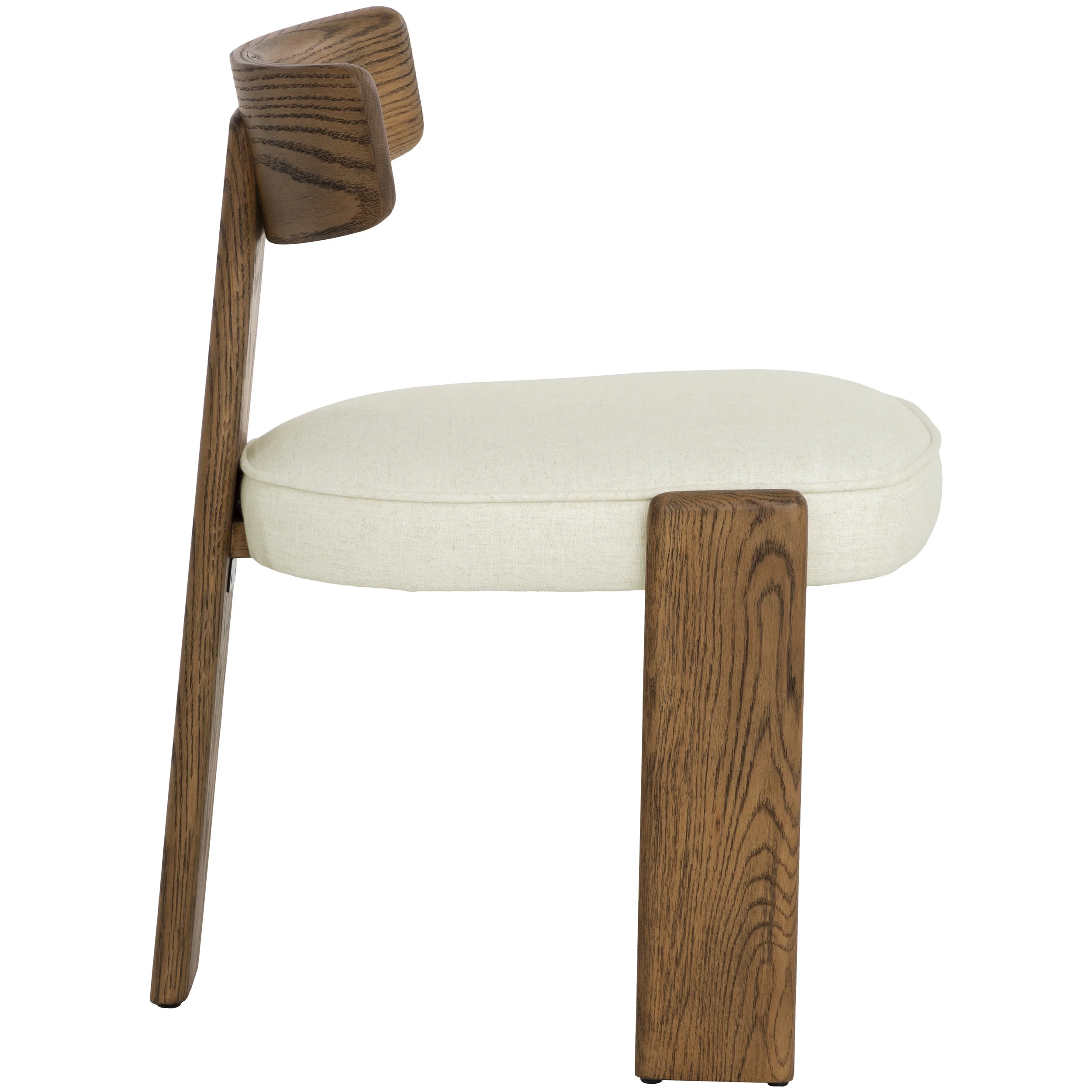 Horton Dining Chair, Geralt Linen, Set of 2 - Image 3