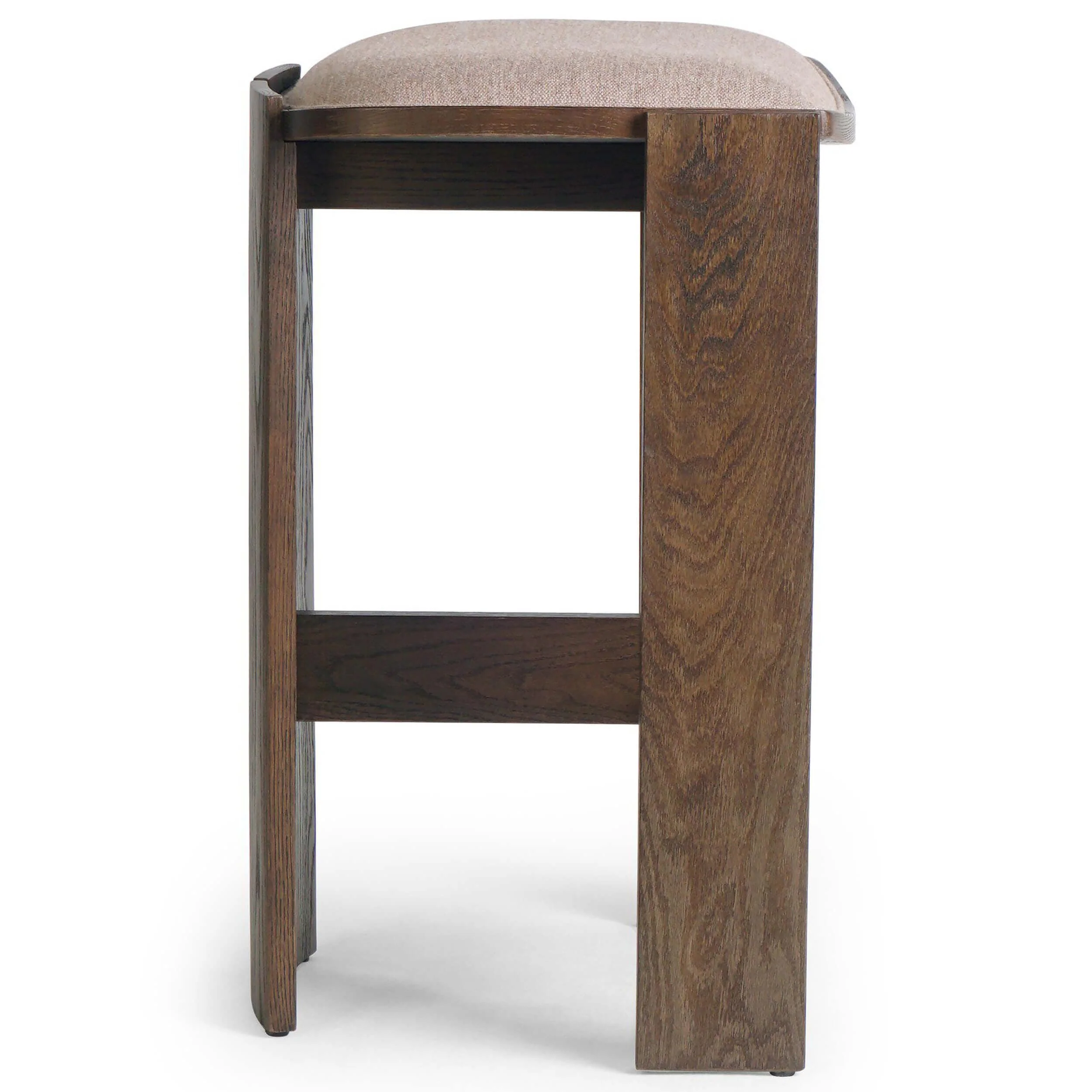 Hoven Bar & Counter Stool, Alcala Fawn by Four Hands - Image 3