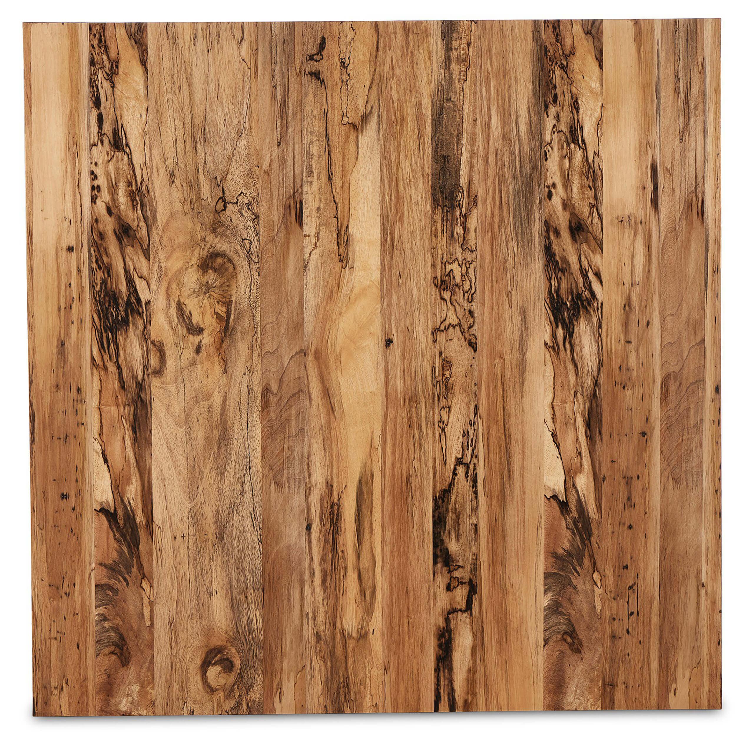 Hudson Large Square Coffee Table, Spalted Primavera by Four Hands - Image 3